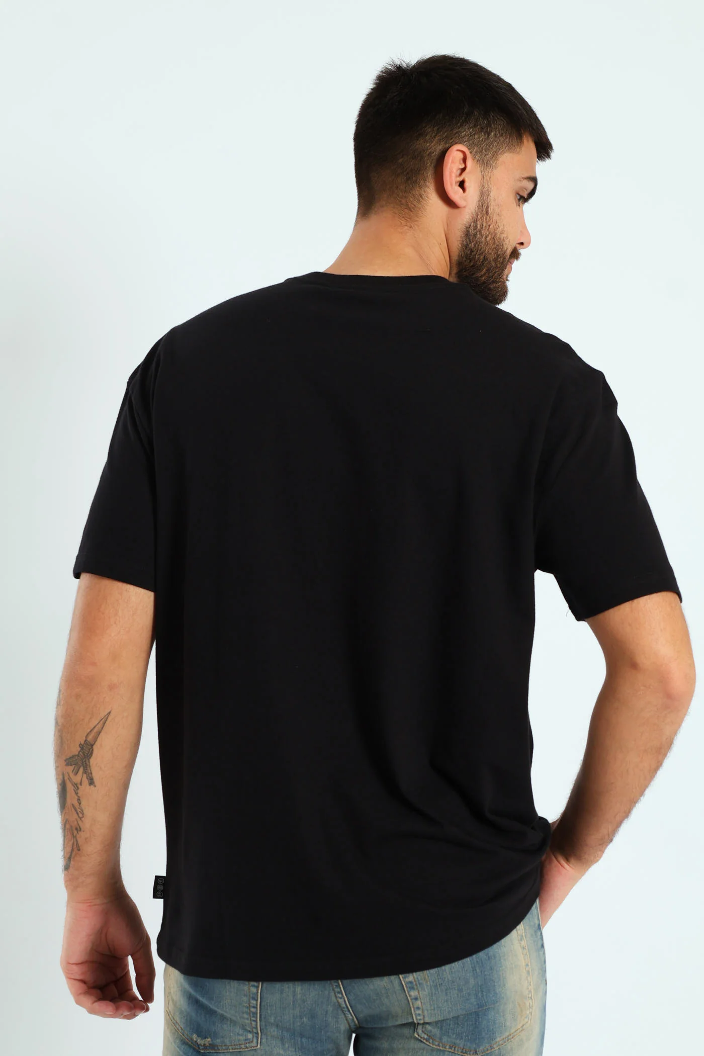 Spec 3D Tee - Black - Image 4