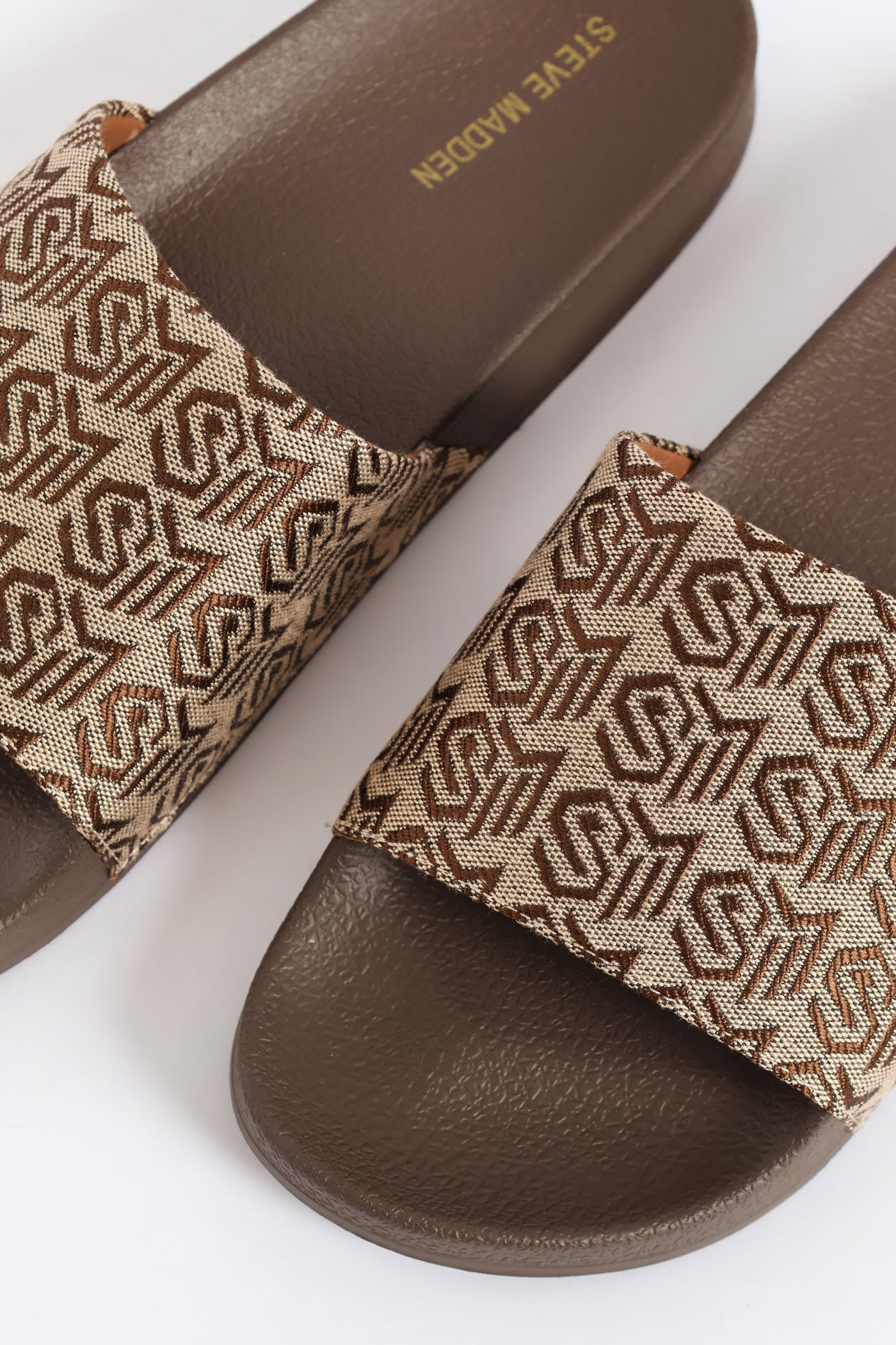Speedup Logo Print Slide - Brown - Image 2