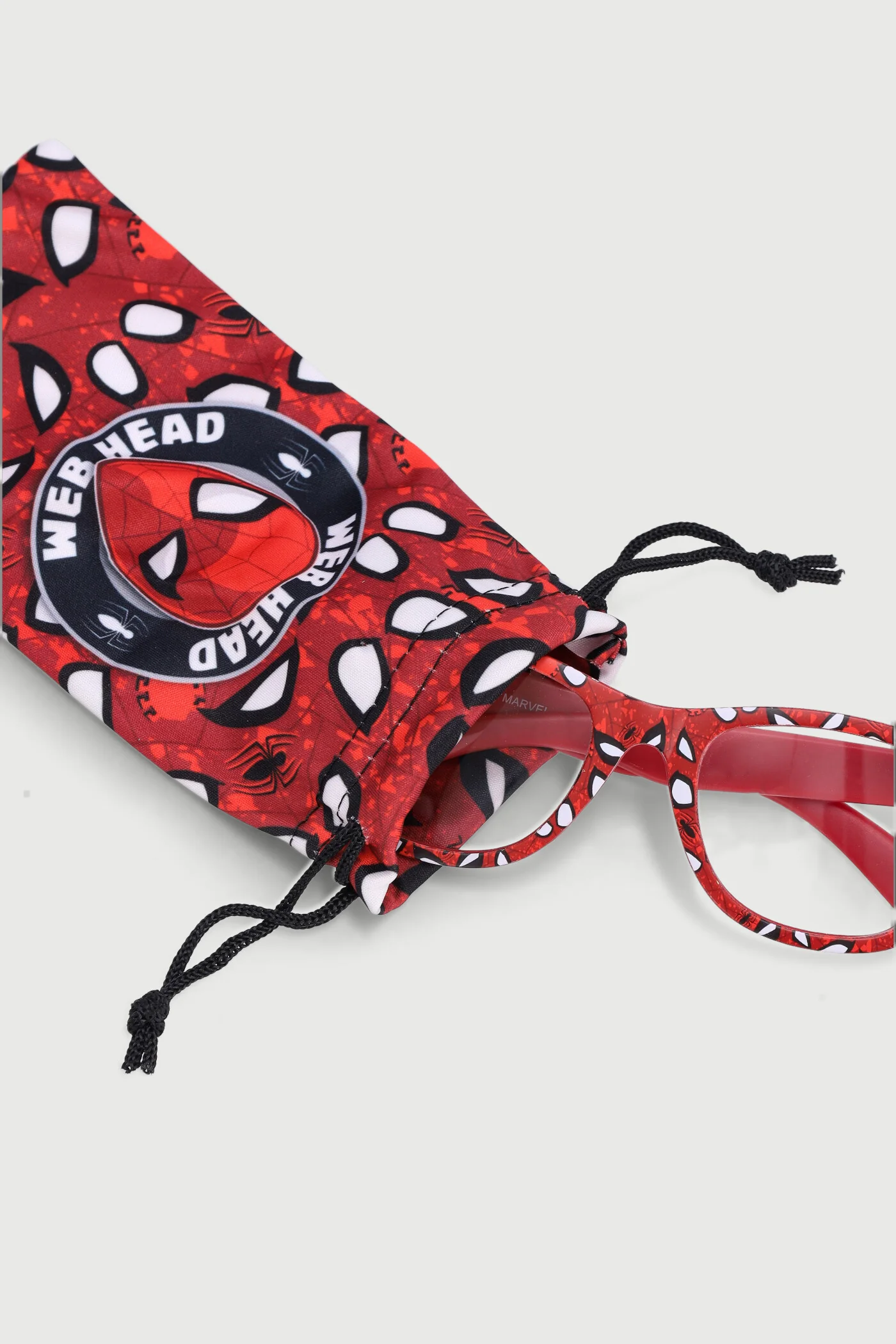 Spiderman Blue Light Glasses & Pouch - Red - Image 3