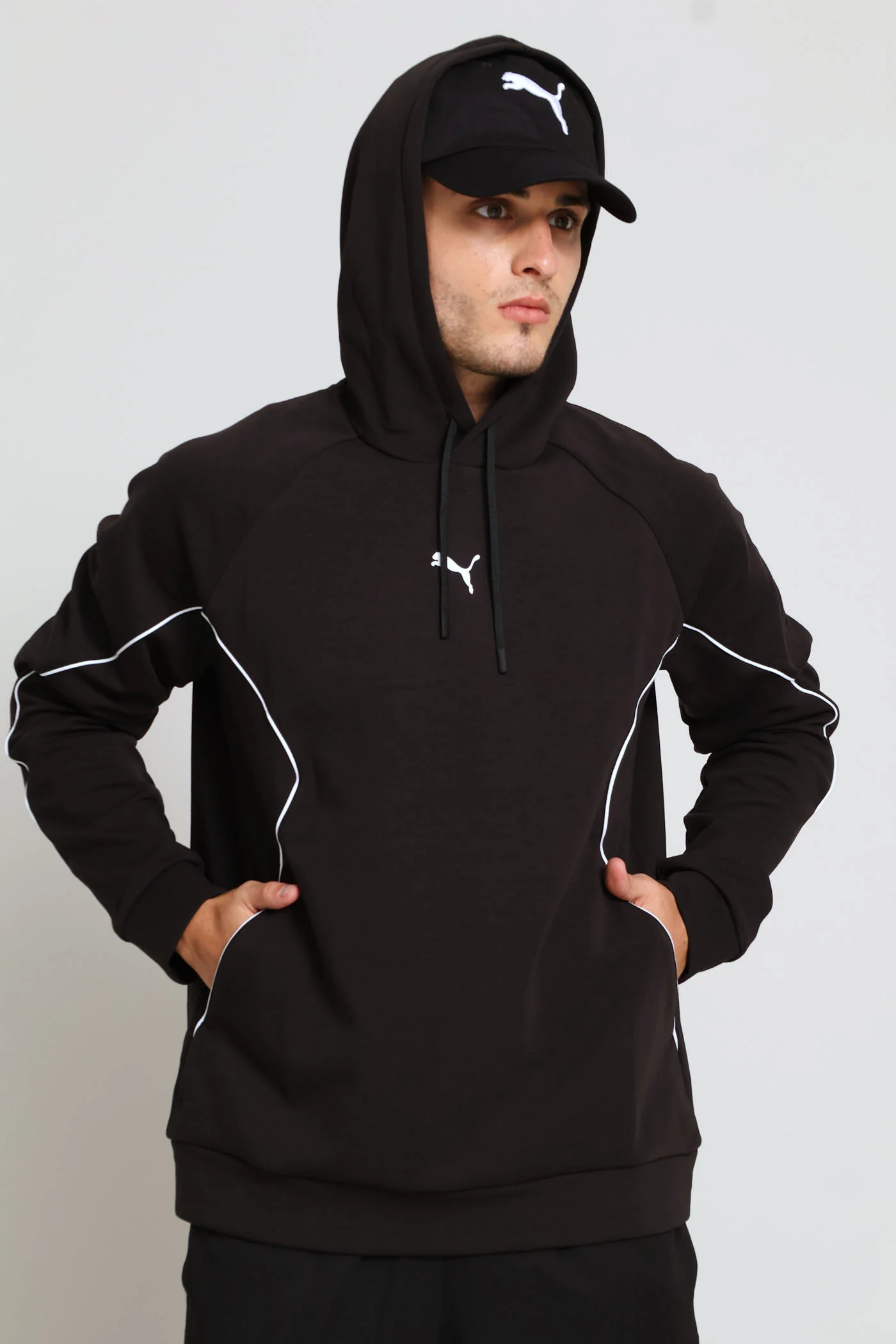 Sport Fleece Top - Black - Image 3