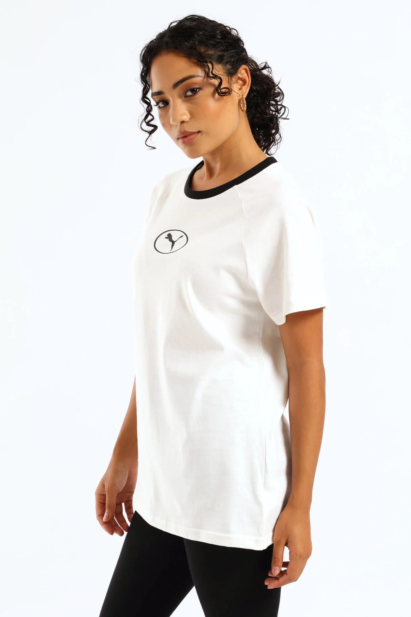 Sport Graphic Tee - White - Image 3