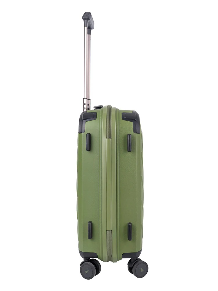 Sport Hard Shell Carry On Trolley Case - Green - Image 5