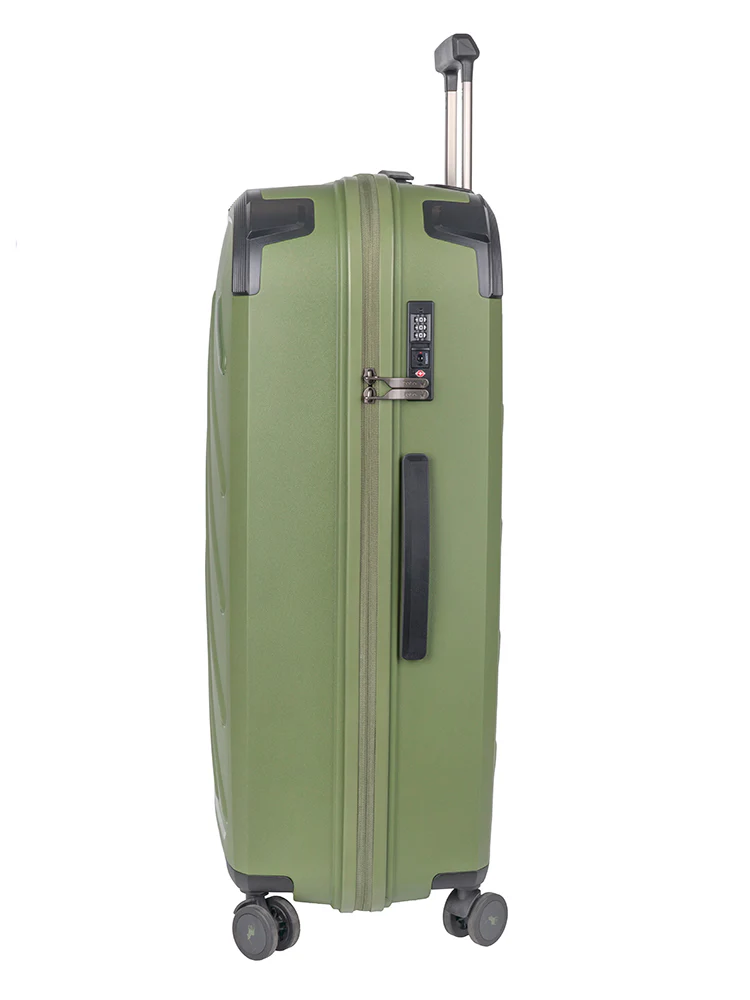 Sport Hard Shell Large Trolley Case - Green - Image 5