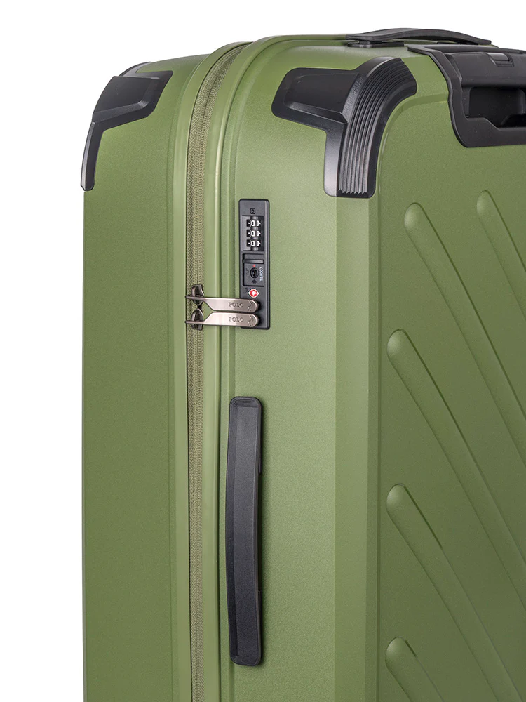 Sport Hard Shell Large Trolley Case - Green - Image 8