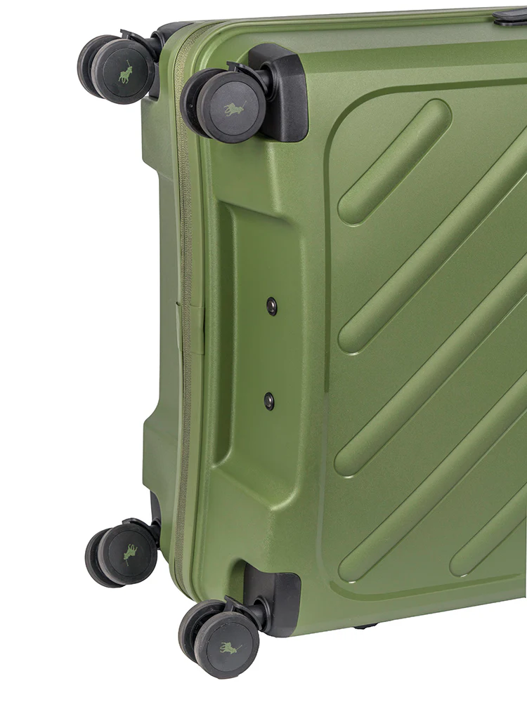 Sport Hard Shell Large Trolley Case - Green - Image 9