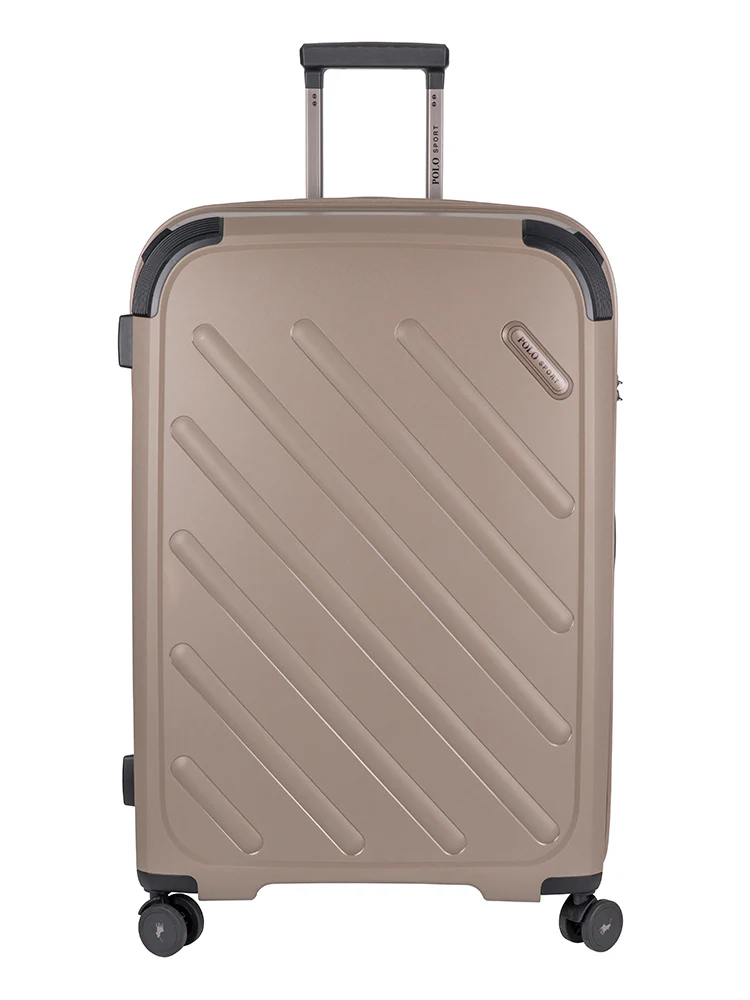 Sport Hard Shell Large Trolley Case - Stone - Image 6