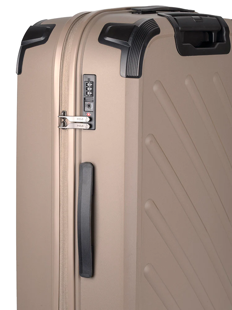 Sport Hard Shell Large Trolley Case - Stone - Image 8