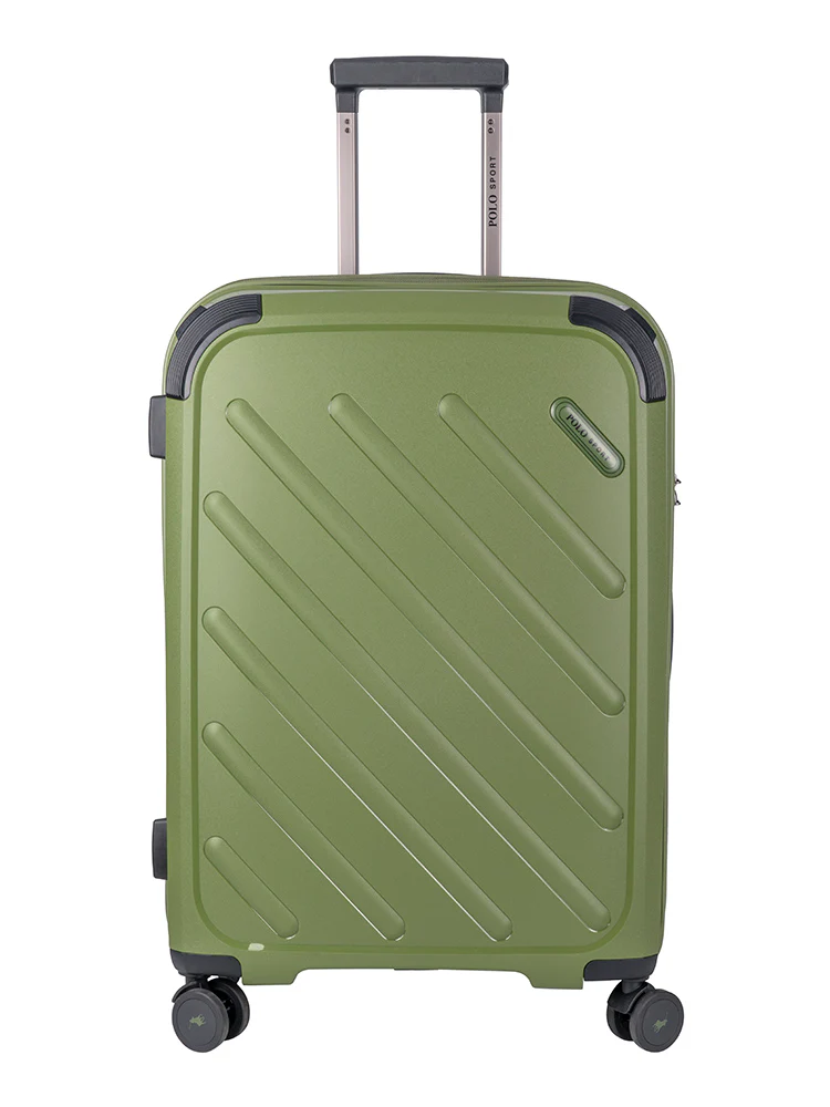 Sport Hard Shell Medium Trolley Case - Green - Image 6