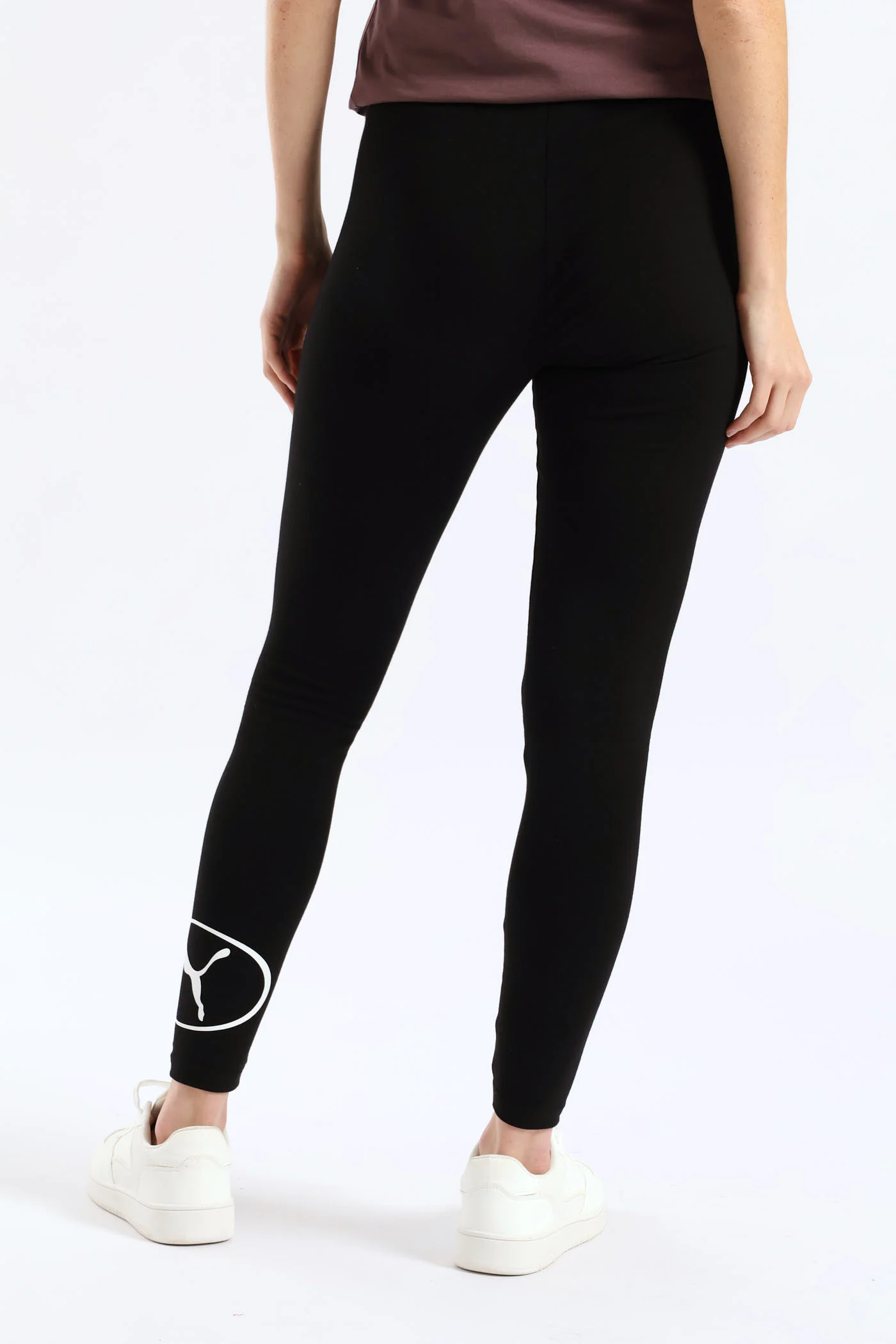 Sport High-Waist Leggings - Black - Image 4