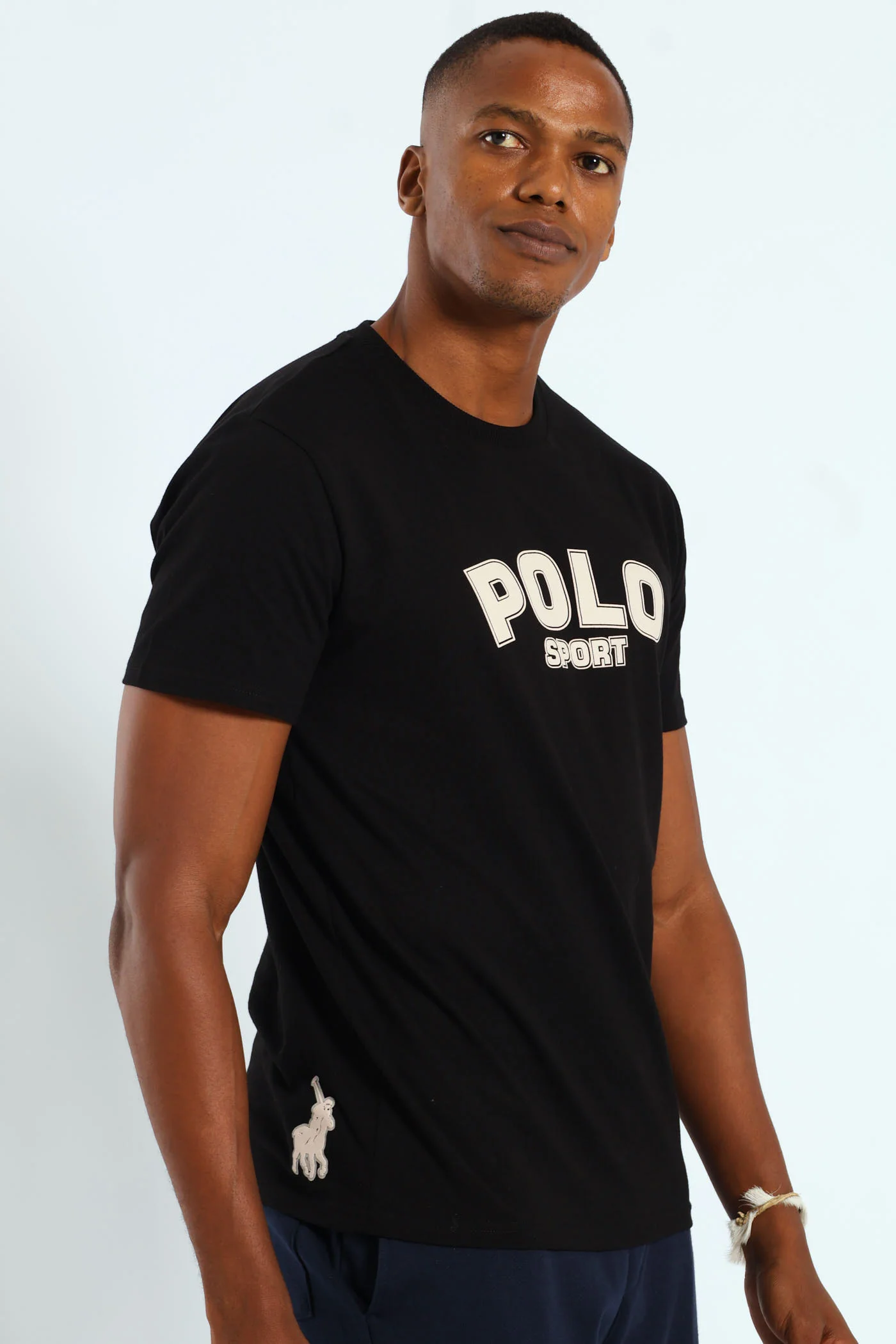 Sport Leonardo Tee - Black - Image 3