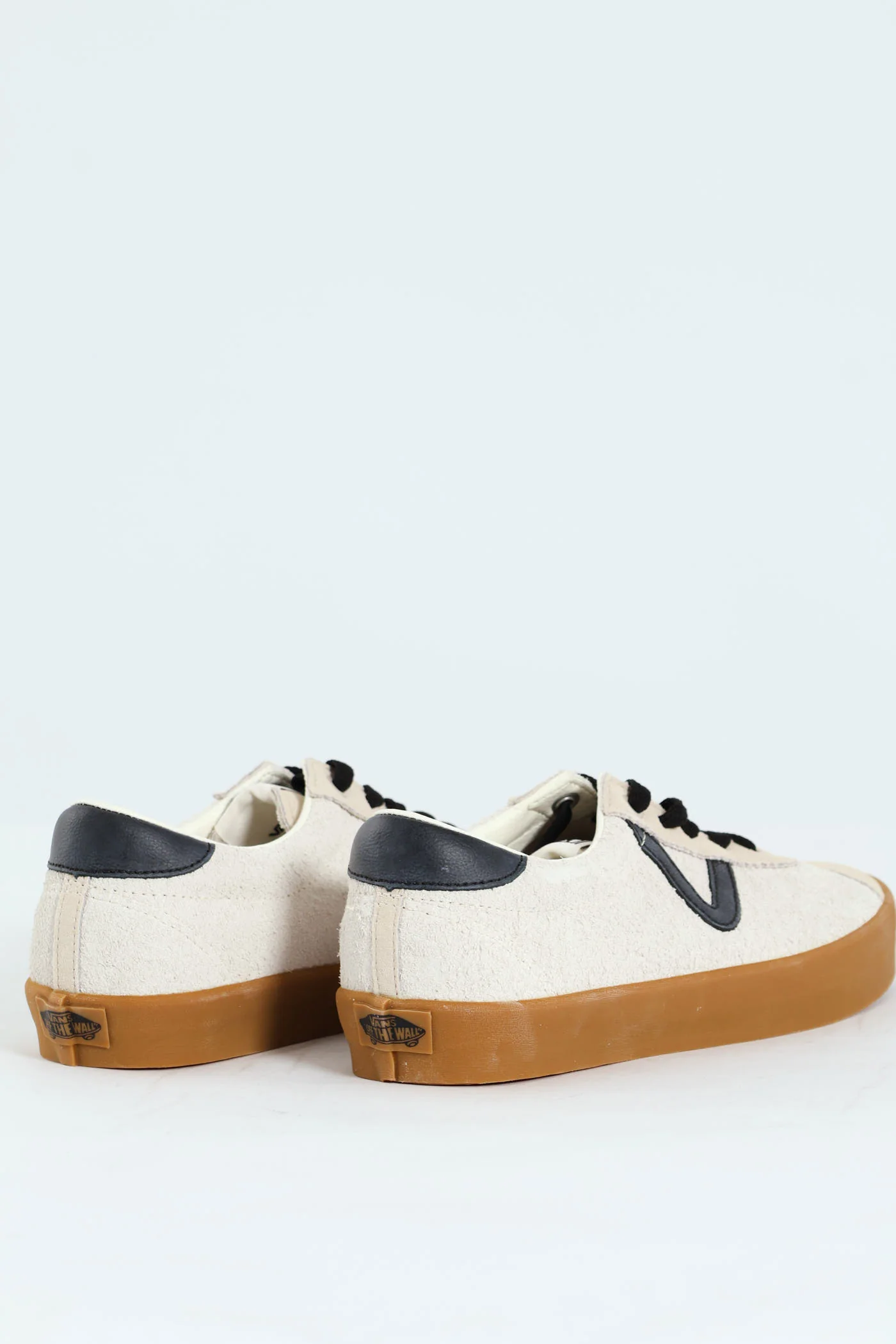 Sport Low Vulcanised Lace Up Sneaker - Off White - Image 4
