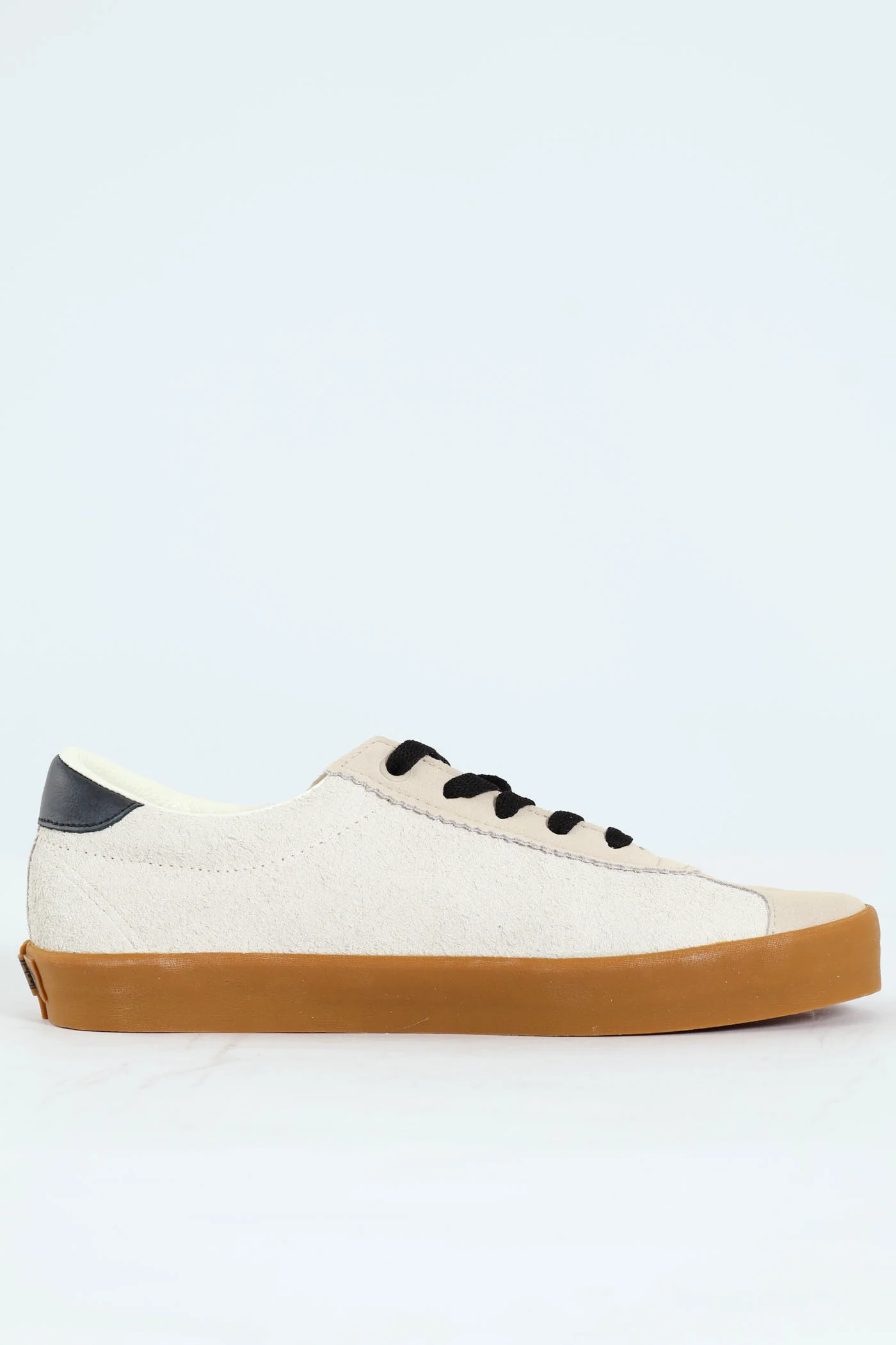 Sport Low Vulcanised Lace Up Sneaker - Off White - Image 5