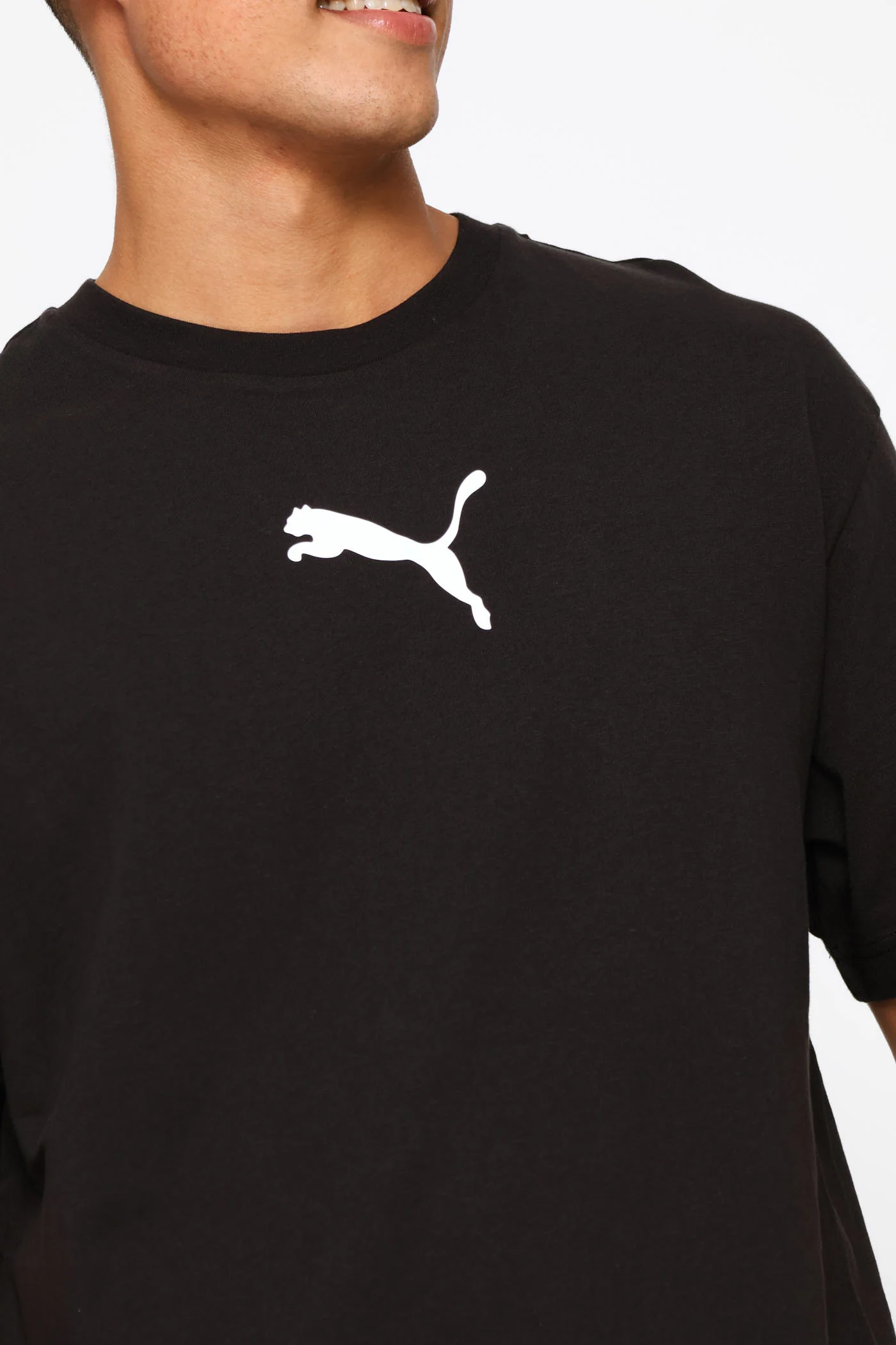 Sport Relaxed Graphic Tee - Black - Image 4