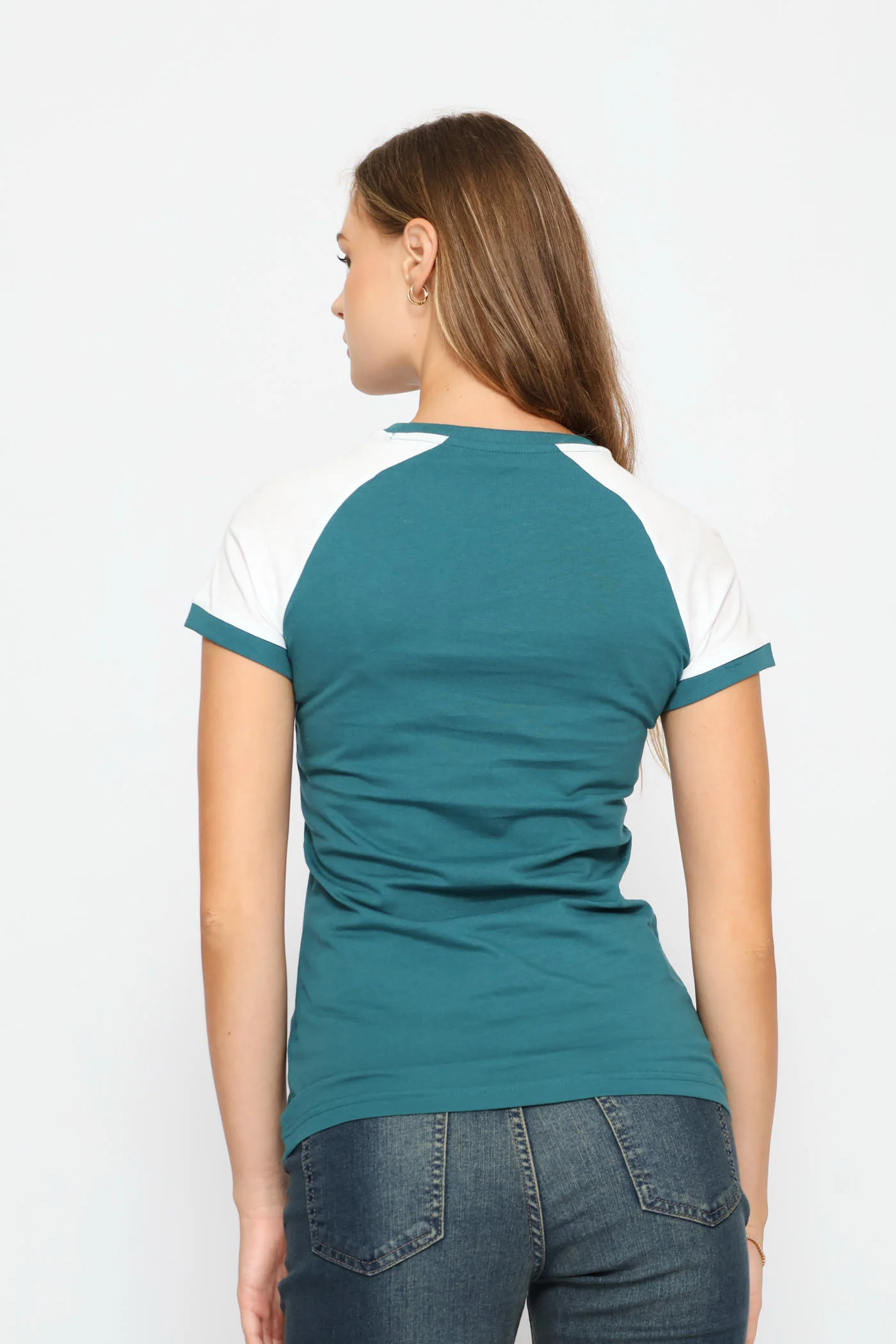 Sport Ringer Tee - Emerald - Image 3