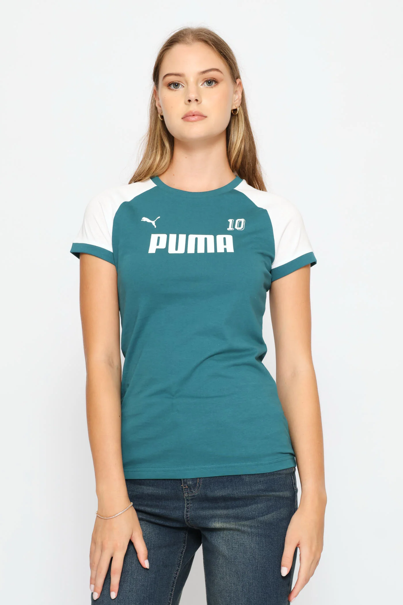 Sport Ringer Tee - Emerald - Image 4