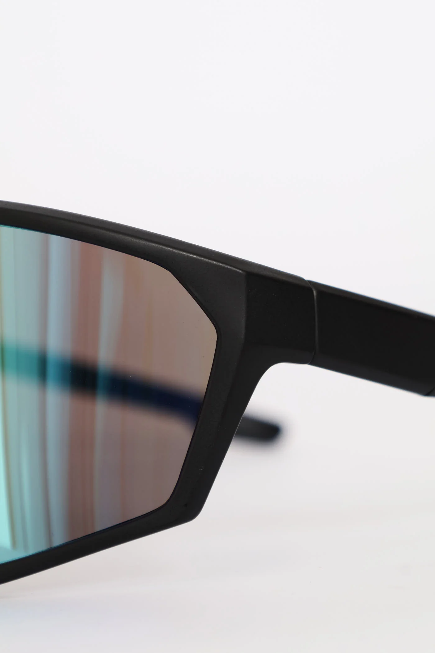 Sport Shield Sunglasses - Black - Image 4