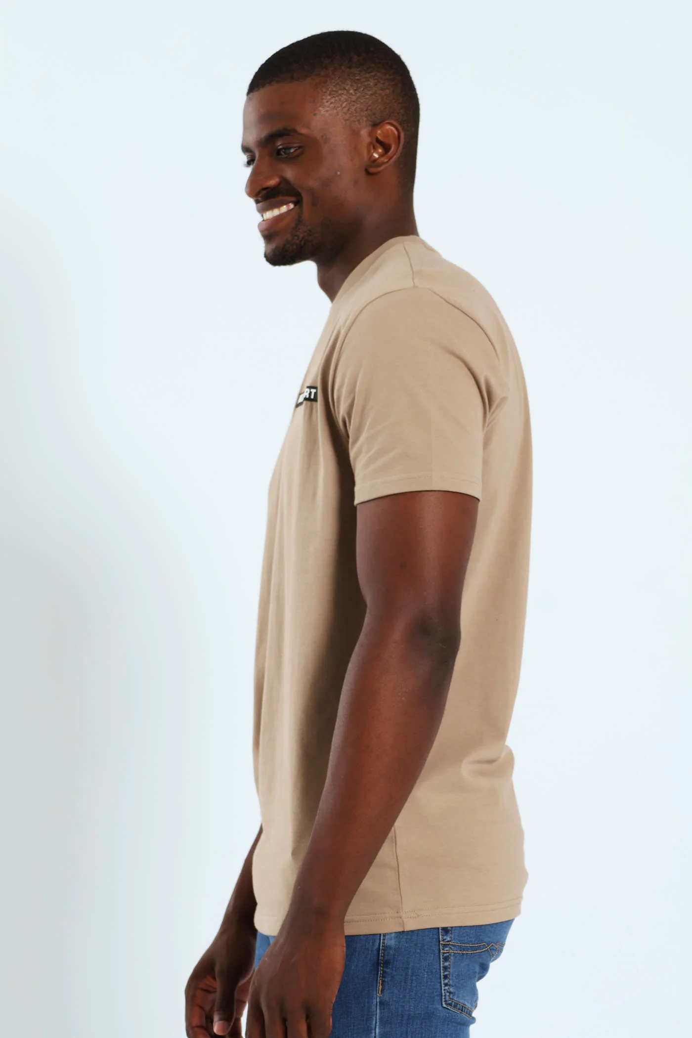Sport Thami Tee - Taupe - Image 4