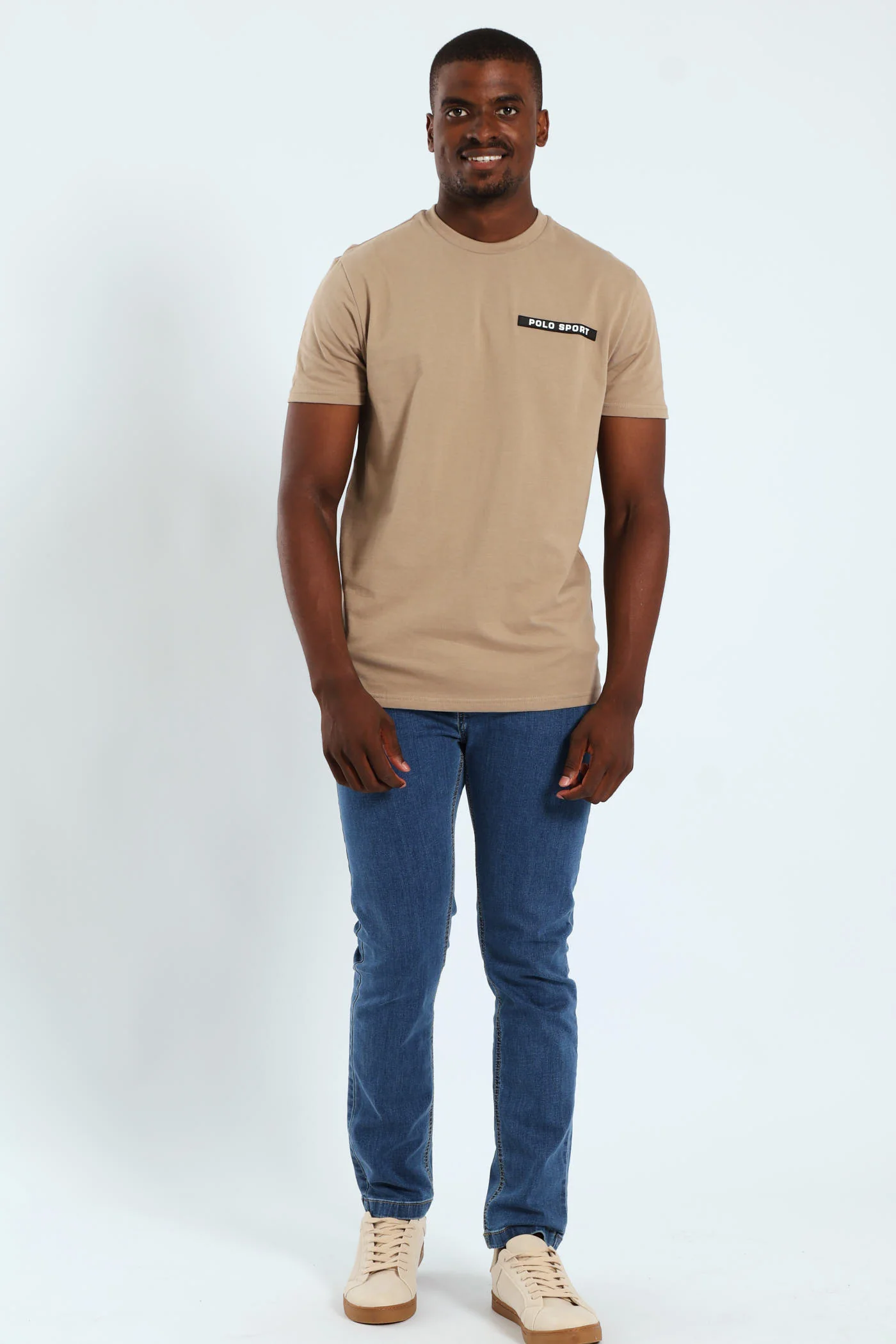 Sport Thami Tee - Taupe - Image 5