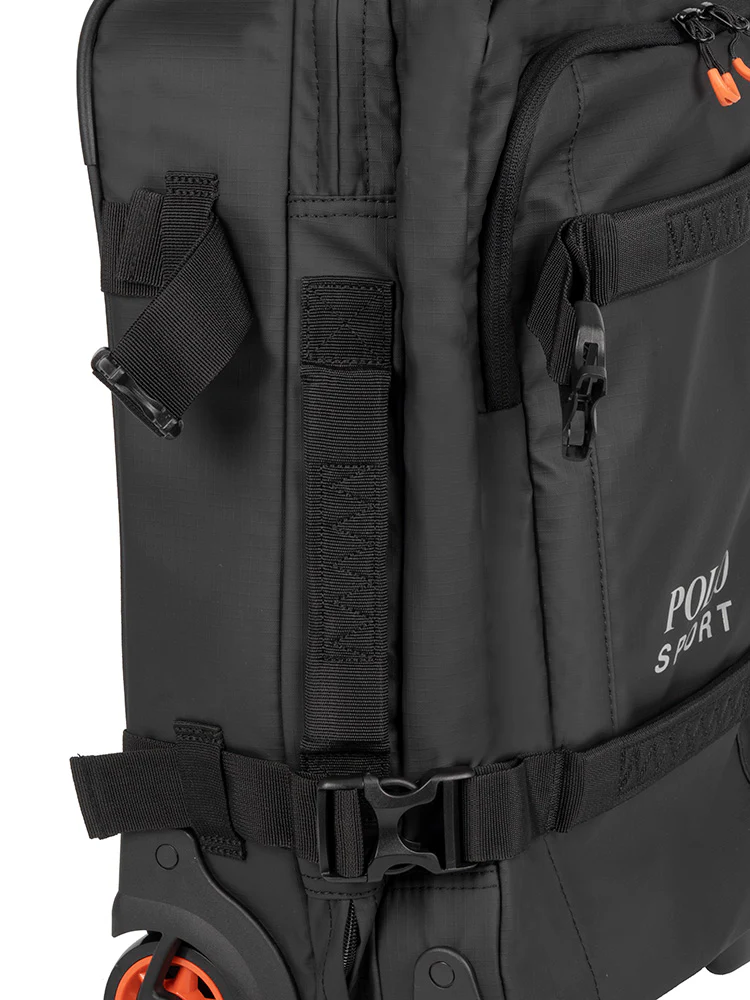Sport Trolley Duffle-Carry On Bag - Black - Image 9
