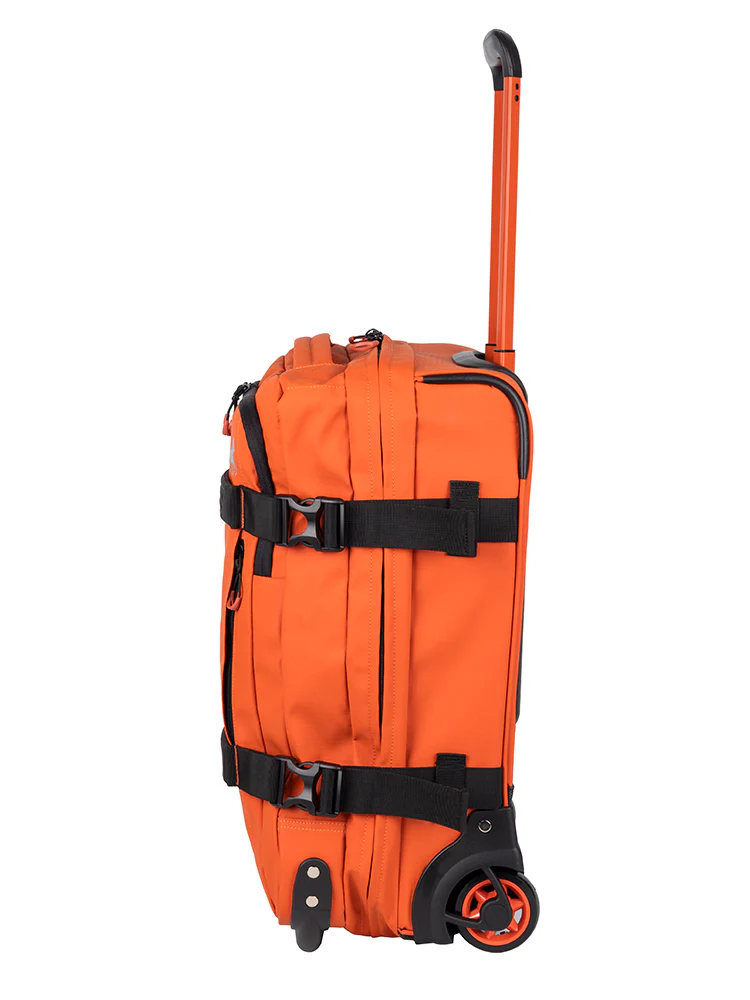 Sport Trolley Duffle-Carry On Bag - Orange - Image 3