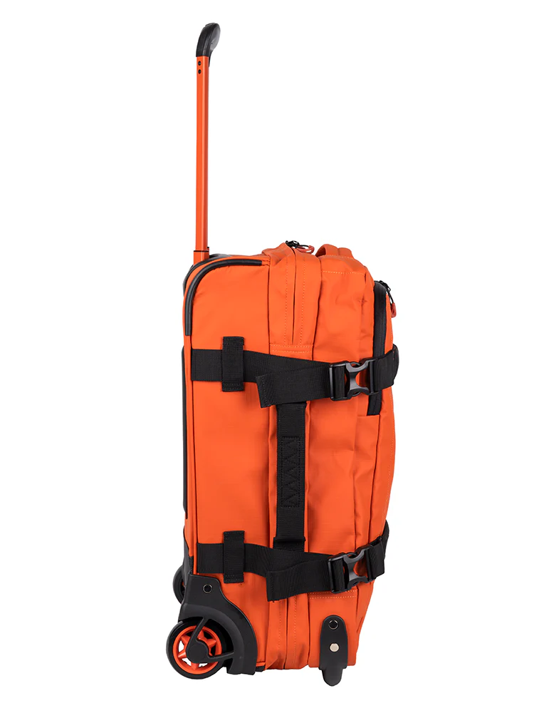 Sport Trolley Duffle-Carry On Bag - Orange - Image 5