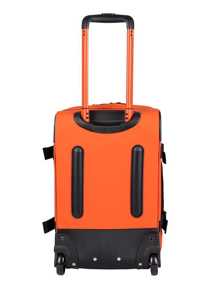 Sport Trolley Duffle-Carry On Bag - Orange - Image 6