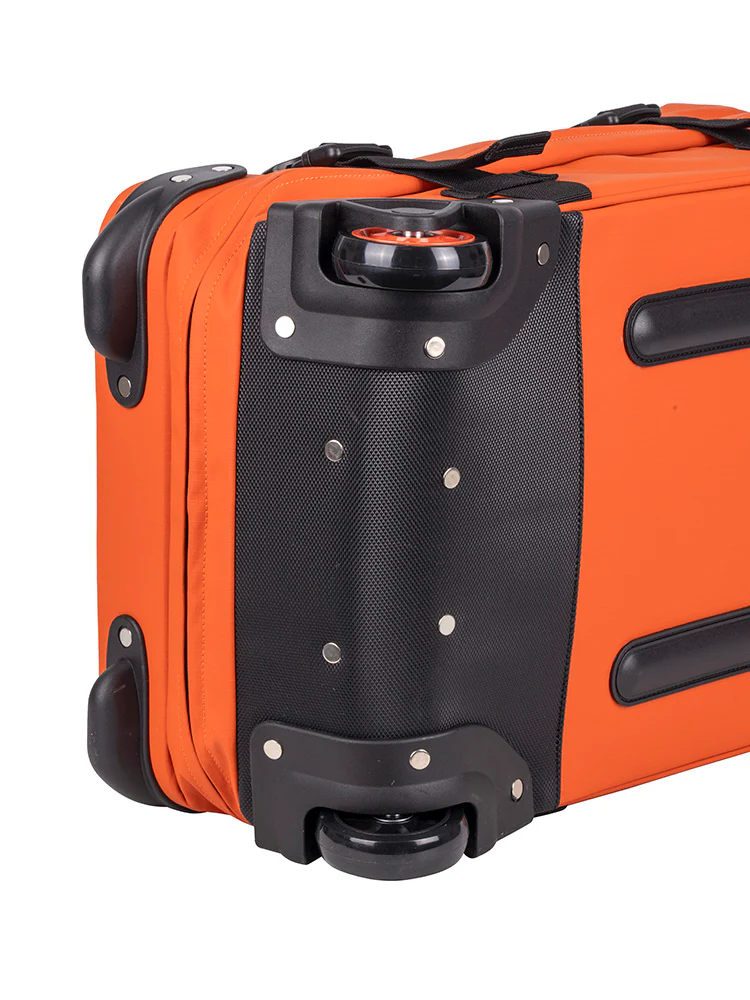 Sport Trolley Duffle-Carry On Bag - Orange - Image 8