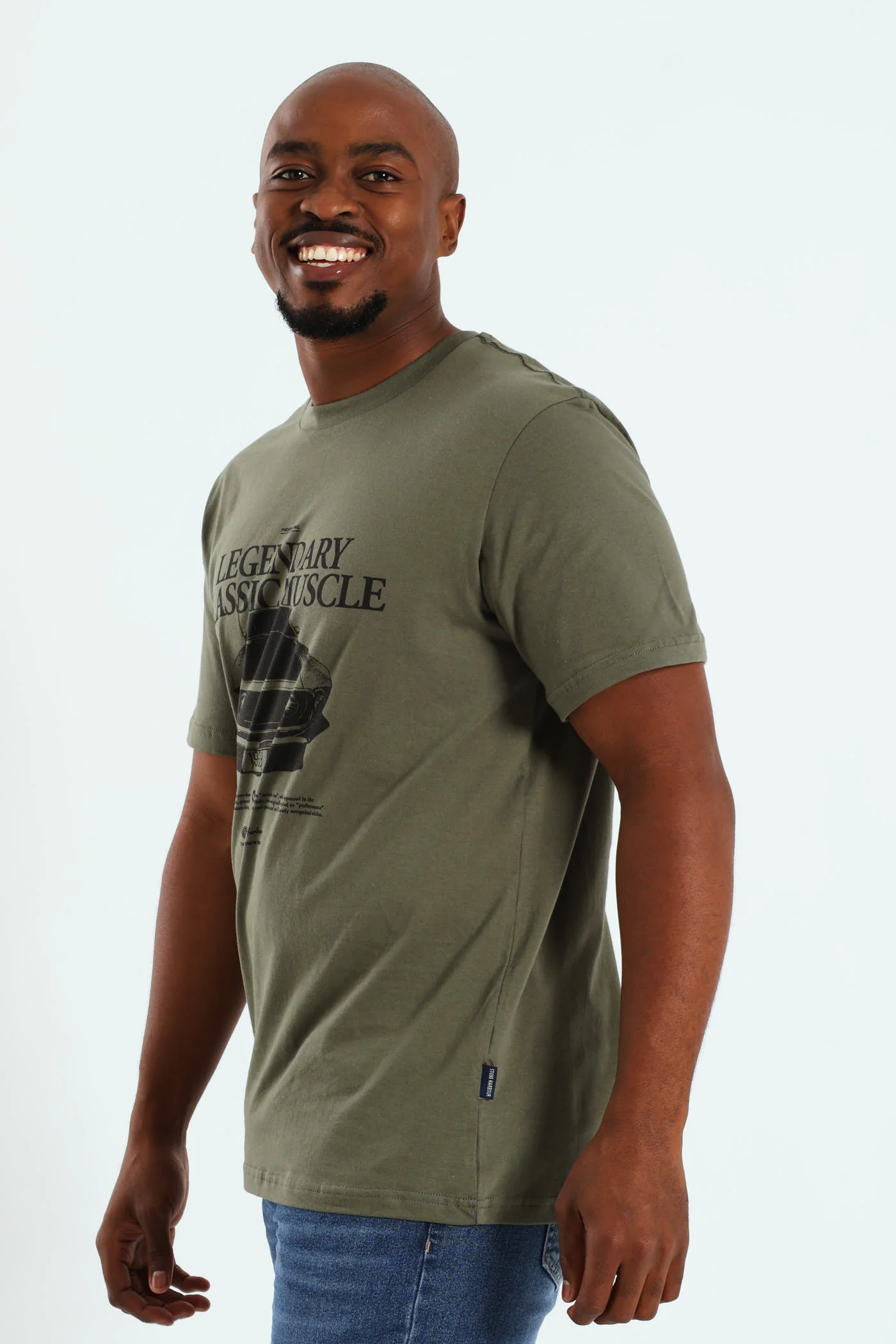 Sportscar Front Print Tee - Fatigue - Image 2