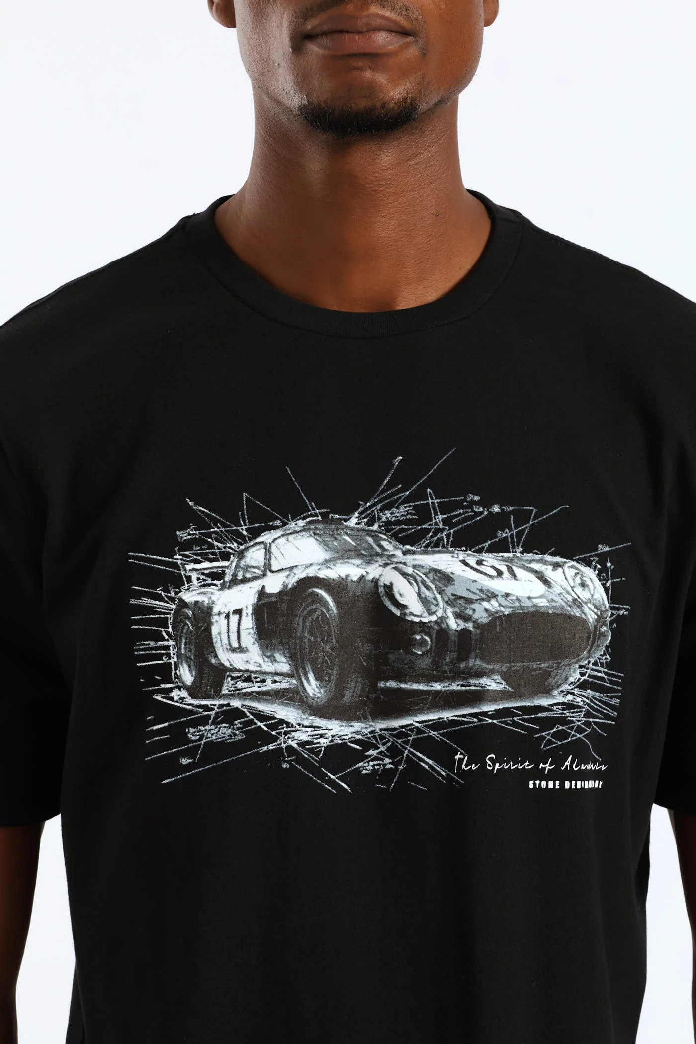 Sportscar Spirit Of Adventure Tee - Black - Image 2