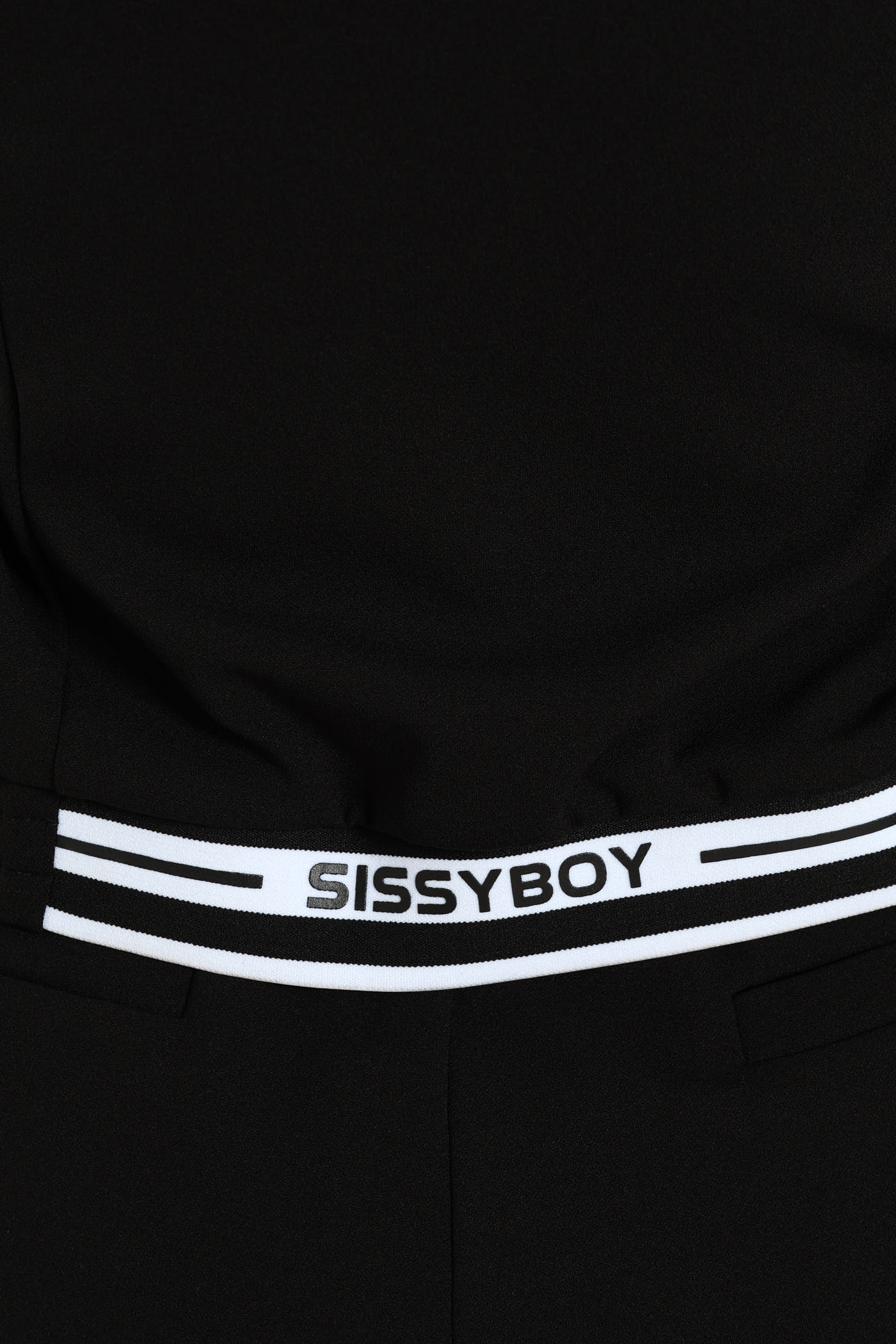 Sporty Cropped Jacket - Black - Image 3