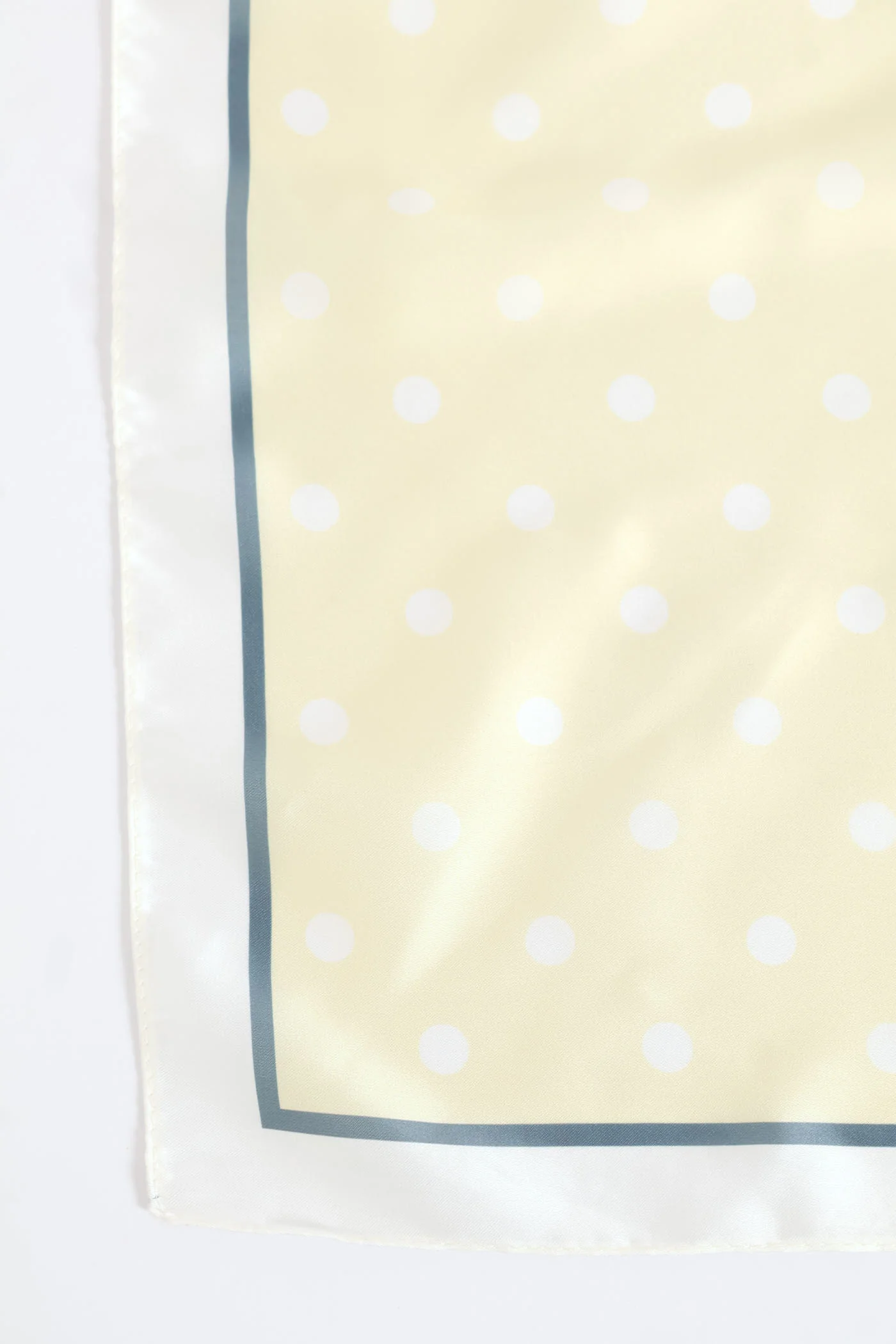 Spotted Neckerchief - Butter Yellow - Image 2