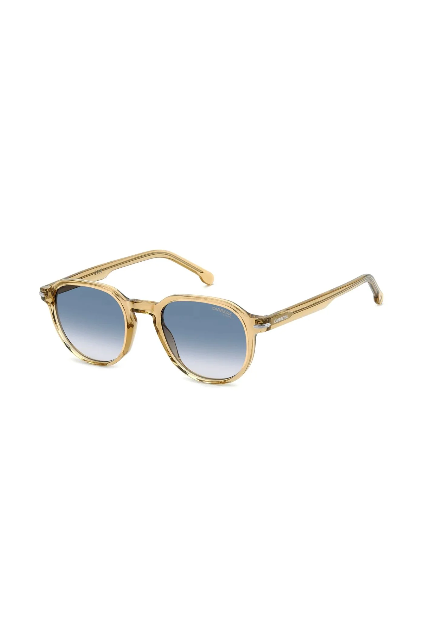 Square Brown Frame Blue Lens - None - Image 2