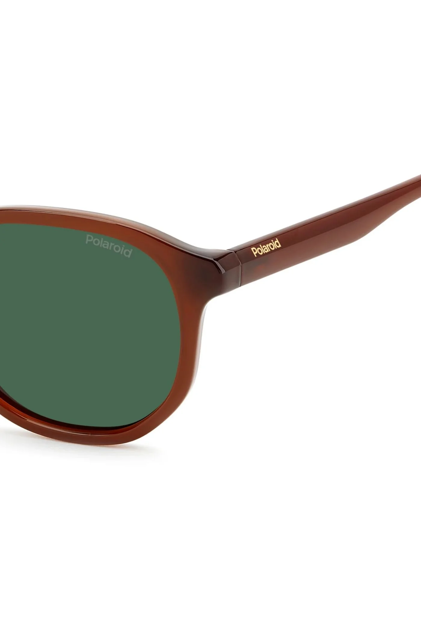Square Brown Frame Green Lens - None - Image 3