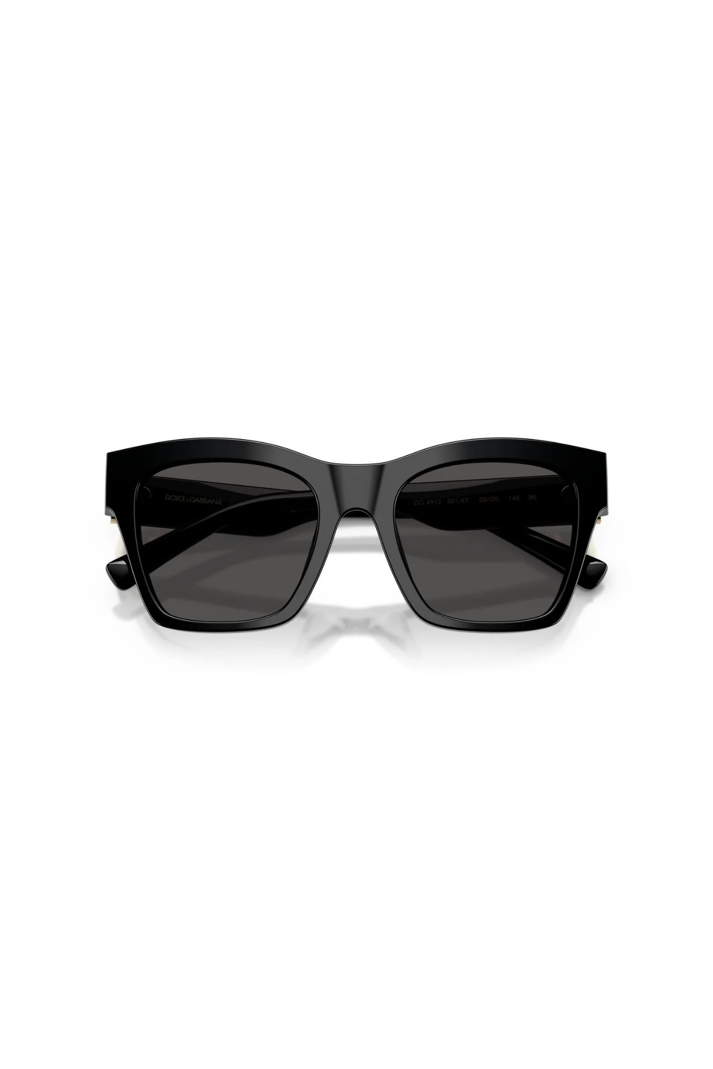 Square Frame/ Grey Lens - Black - Image 5