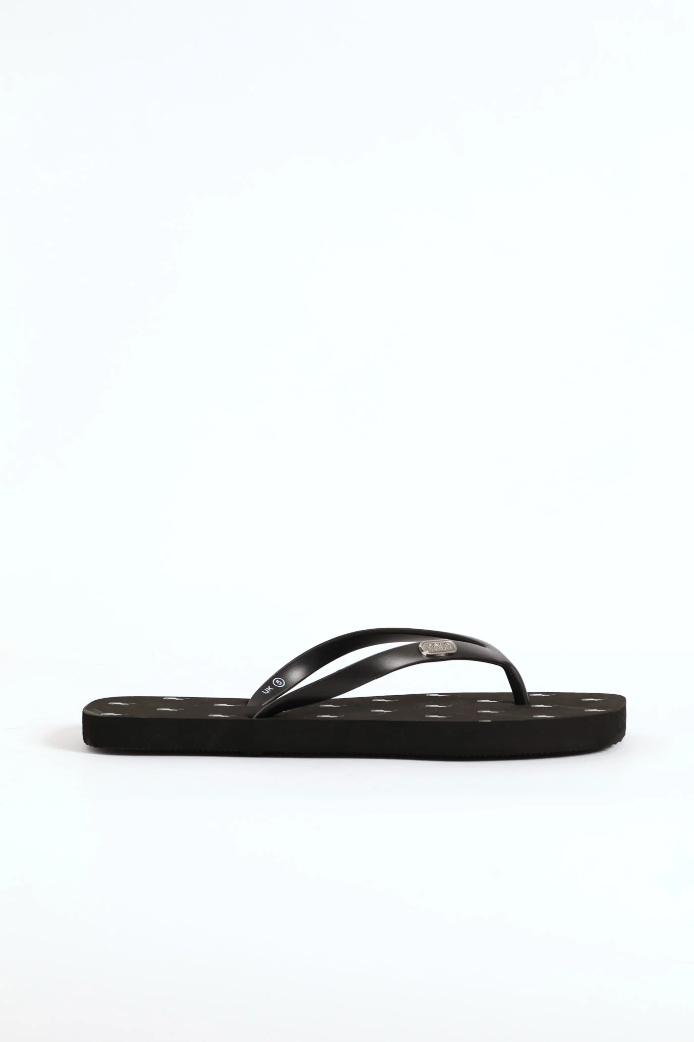 Squoval Monogram Flip Flop - Black - Image 3