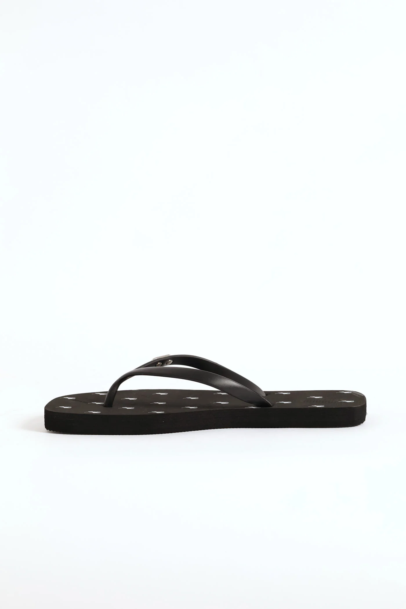 Squoval Monogram Flip Flop - Black - Image 4