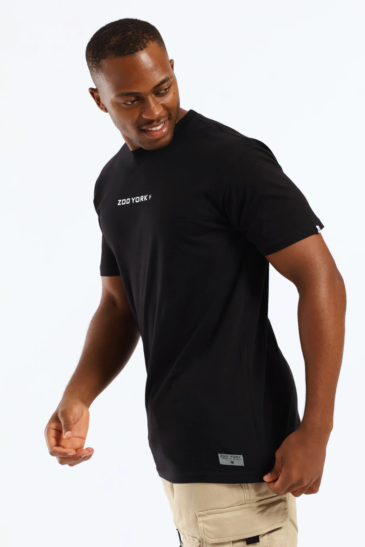 Stacked Board Tee - Black - Image 3
