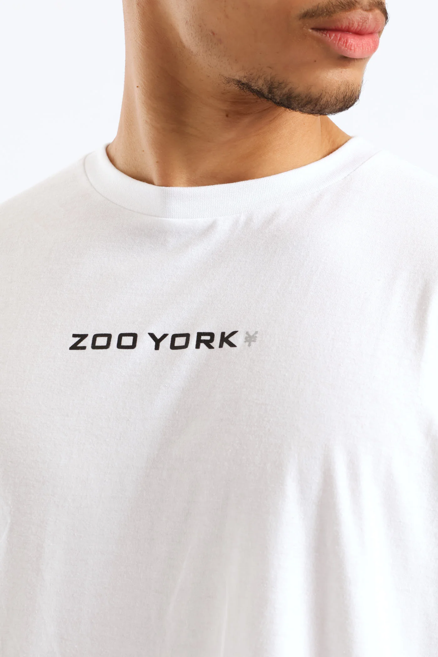 Stacked Board Tee - White - Image 4