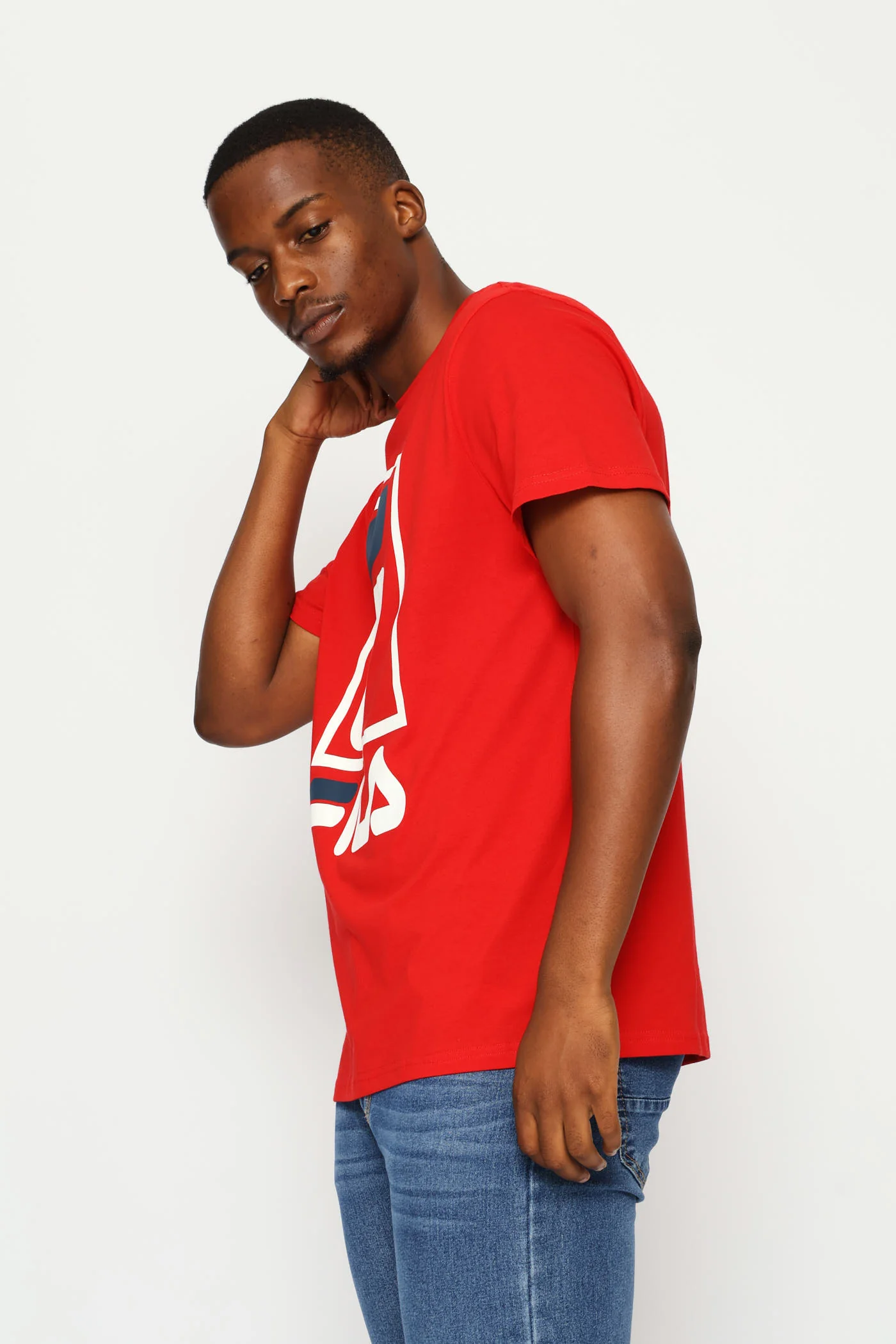 Stacker Tee - Red - Image 3