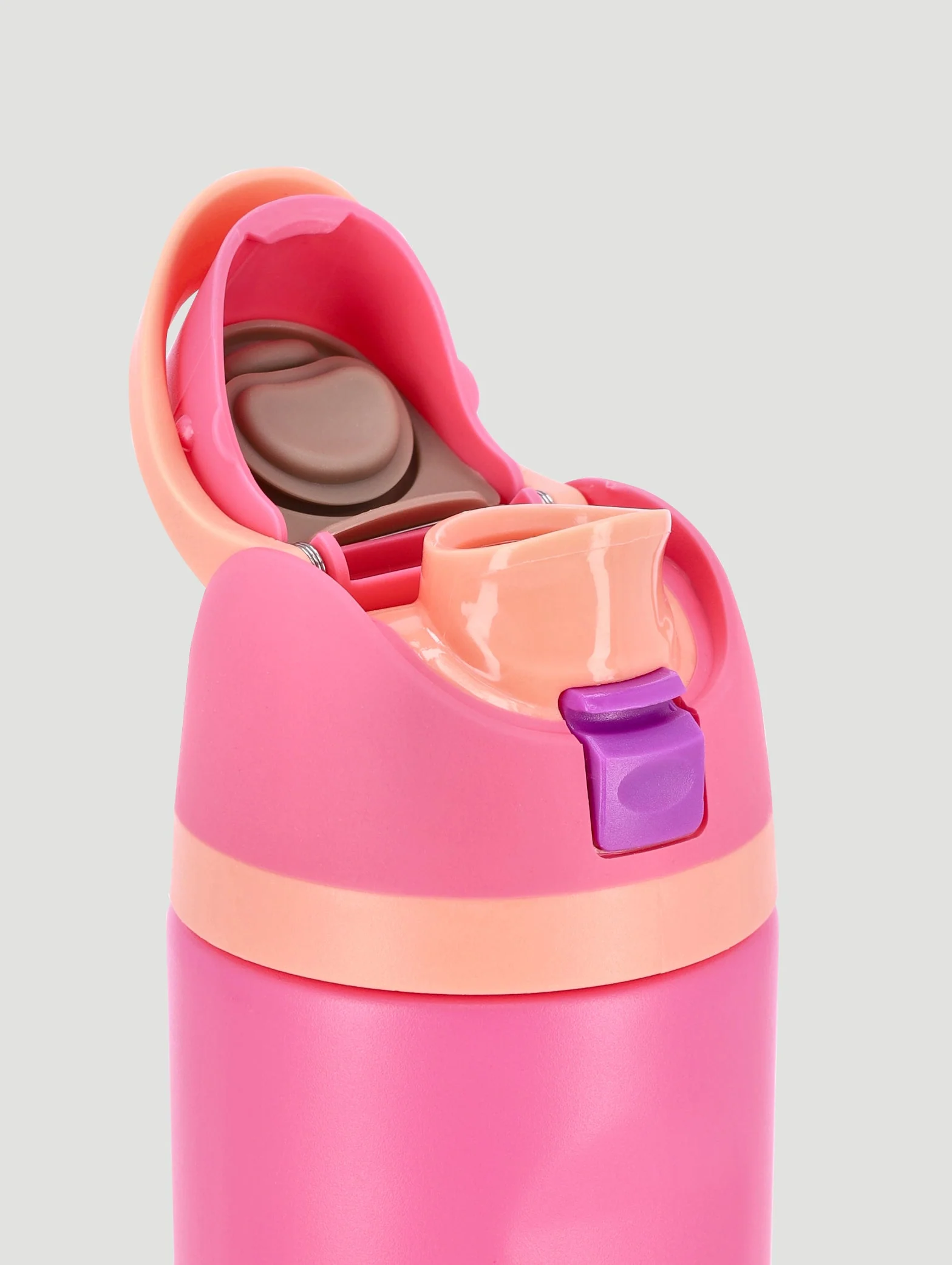 Stainless Steel Insulated Bottle 600ml - Pink - Image 2