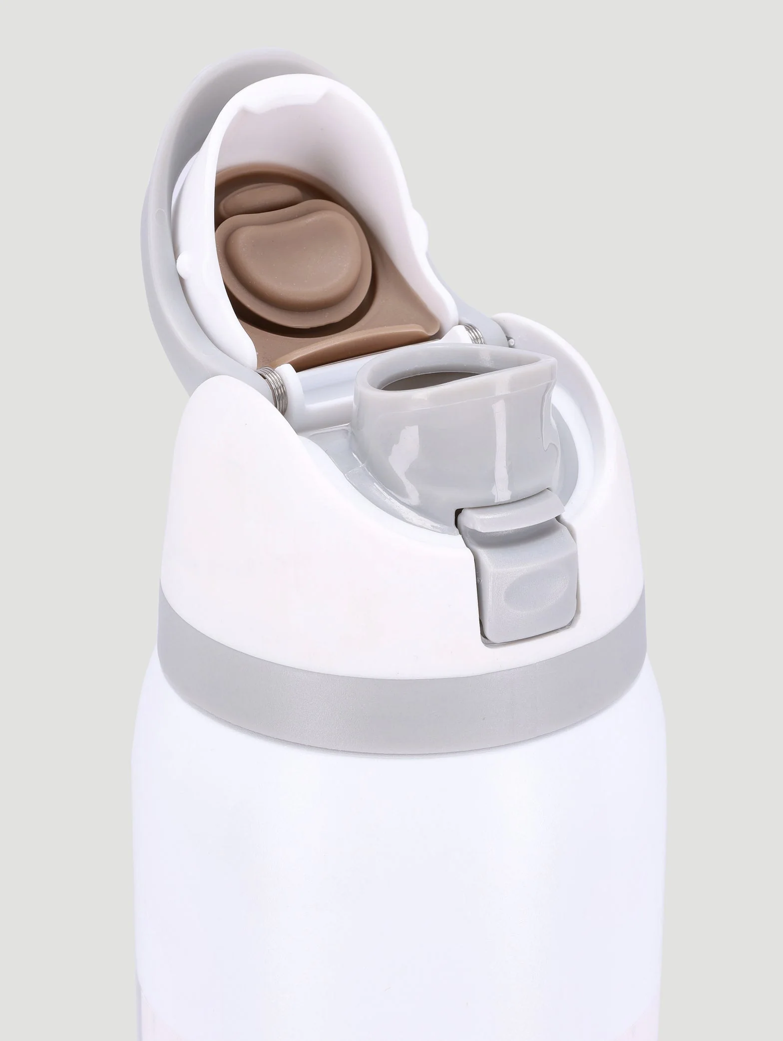 Stainless Steel Insulated Bottle 960ml - White - Image 2