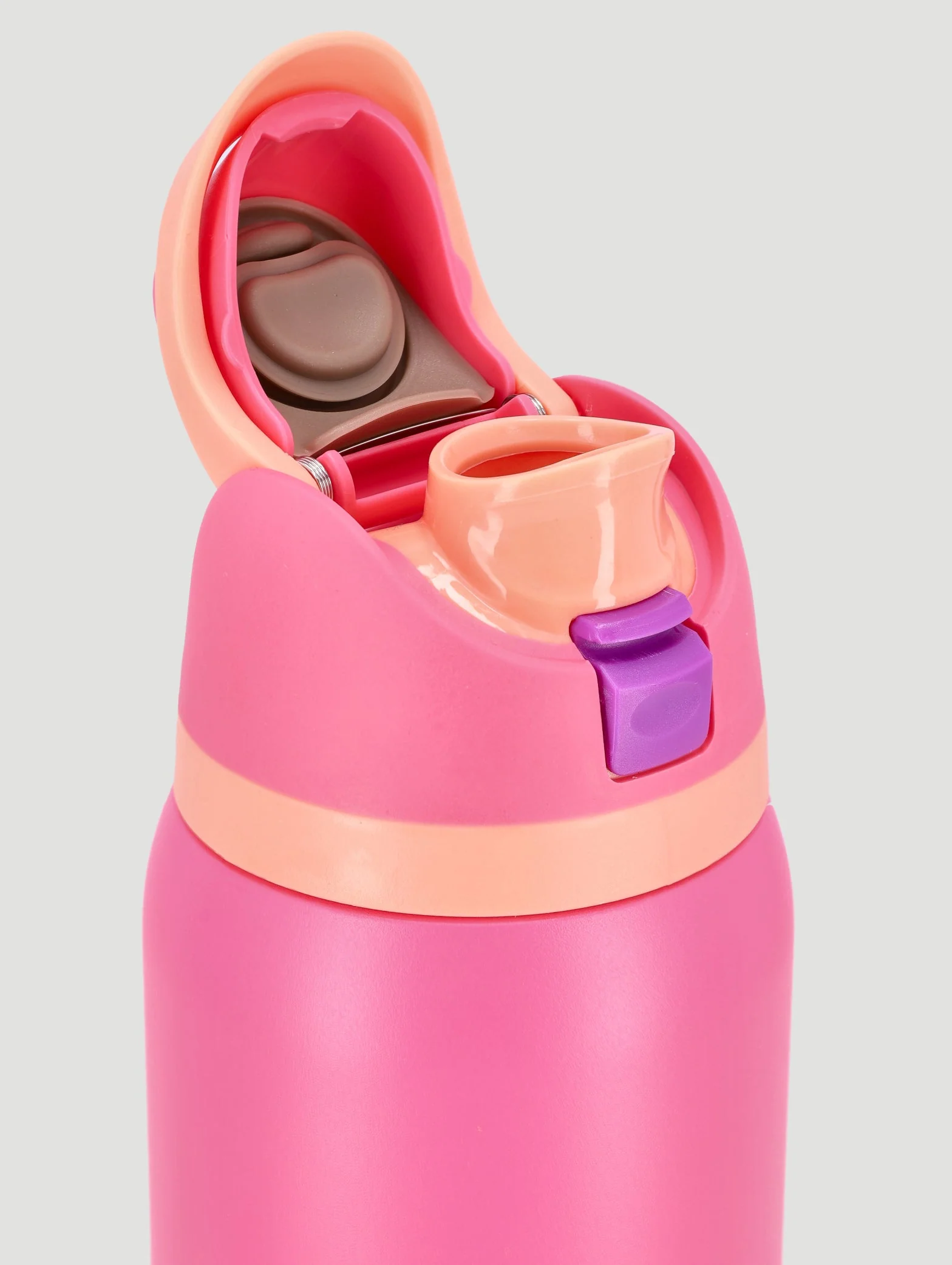 Stainless Steel Insulated Bottle 960ml - Pink - Image 2