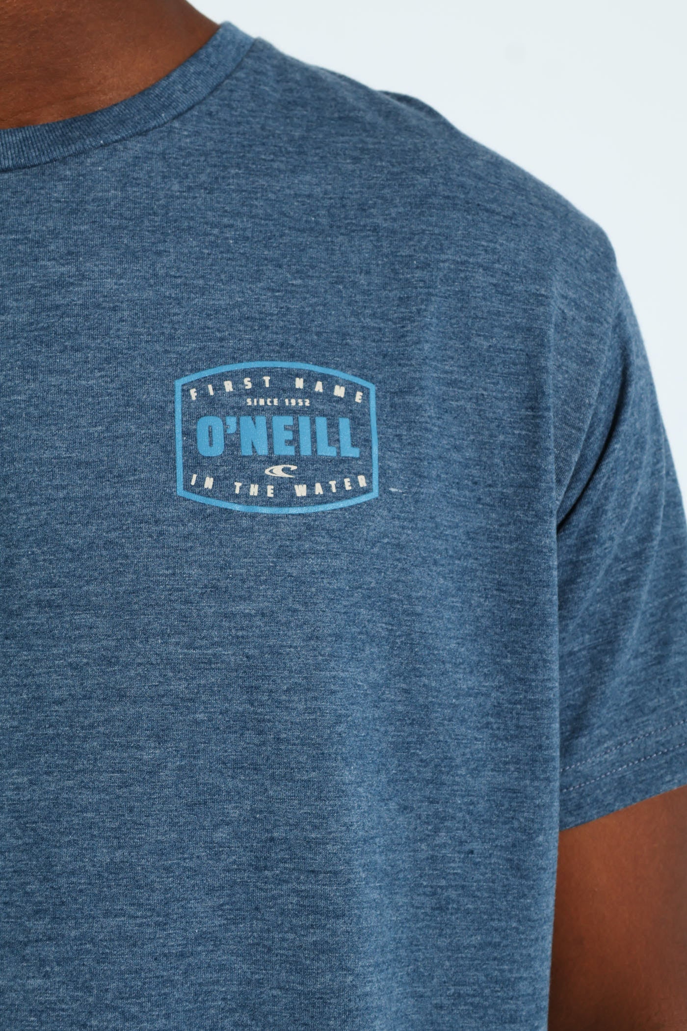 Stamped Tee - Blue - Image 4
