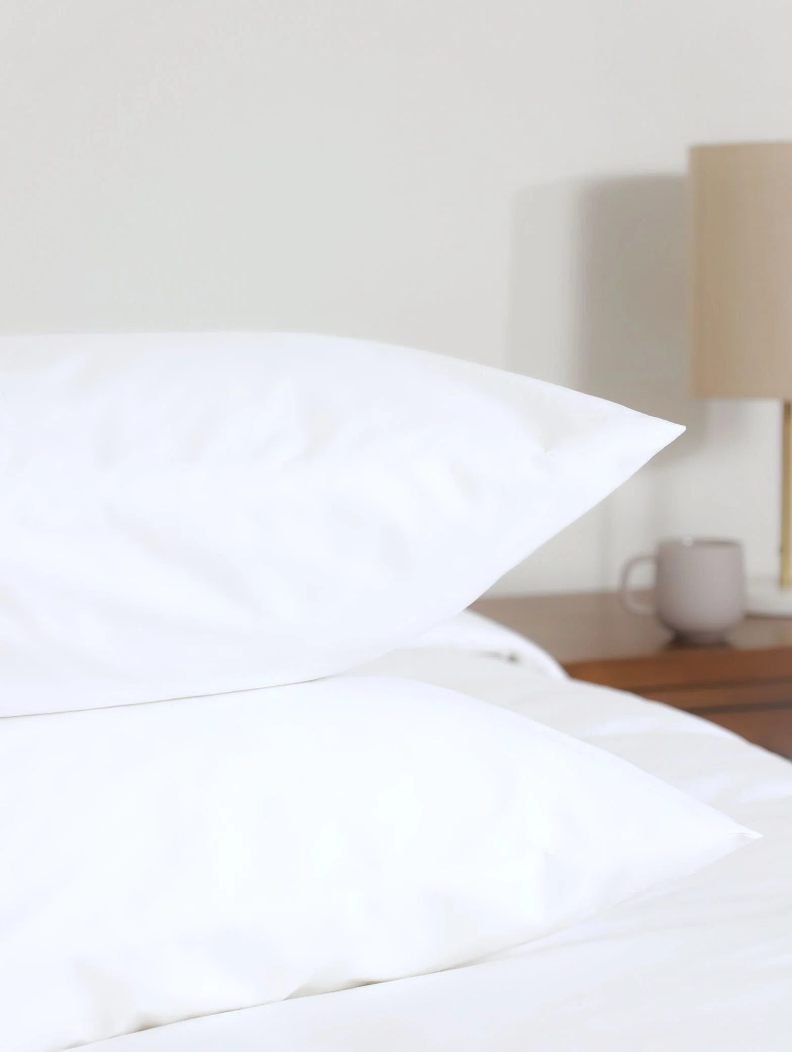 Standard Duvet Set 200TC - White - Image 2
