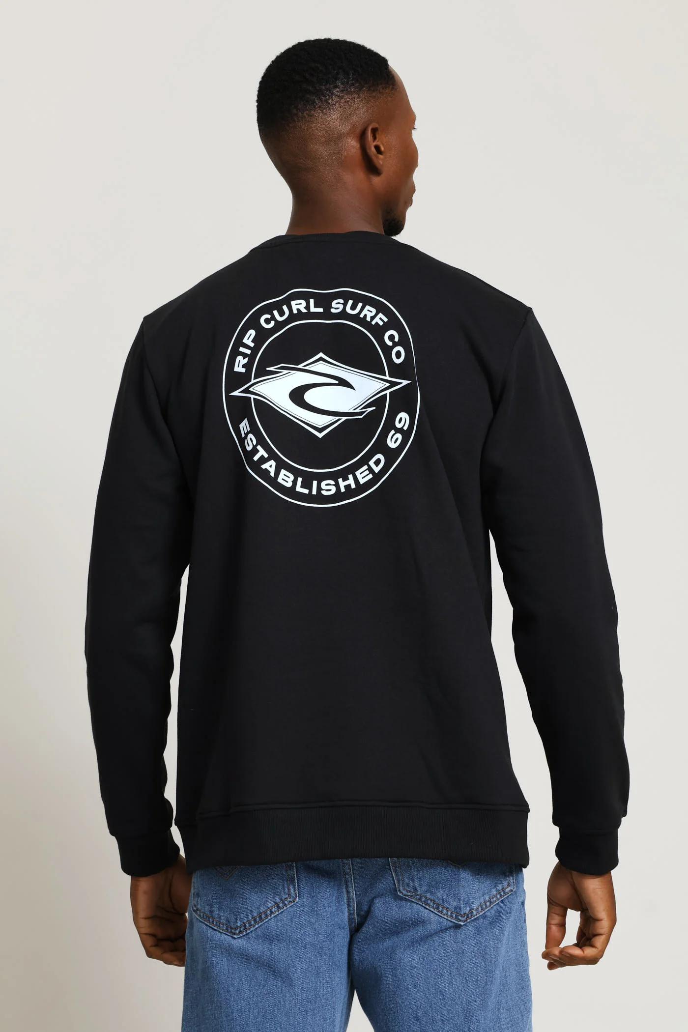 Stapler Crew Top - Black - Image 2