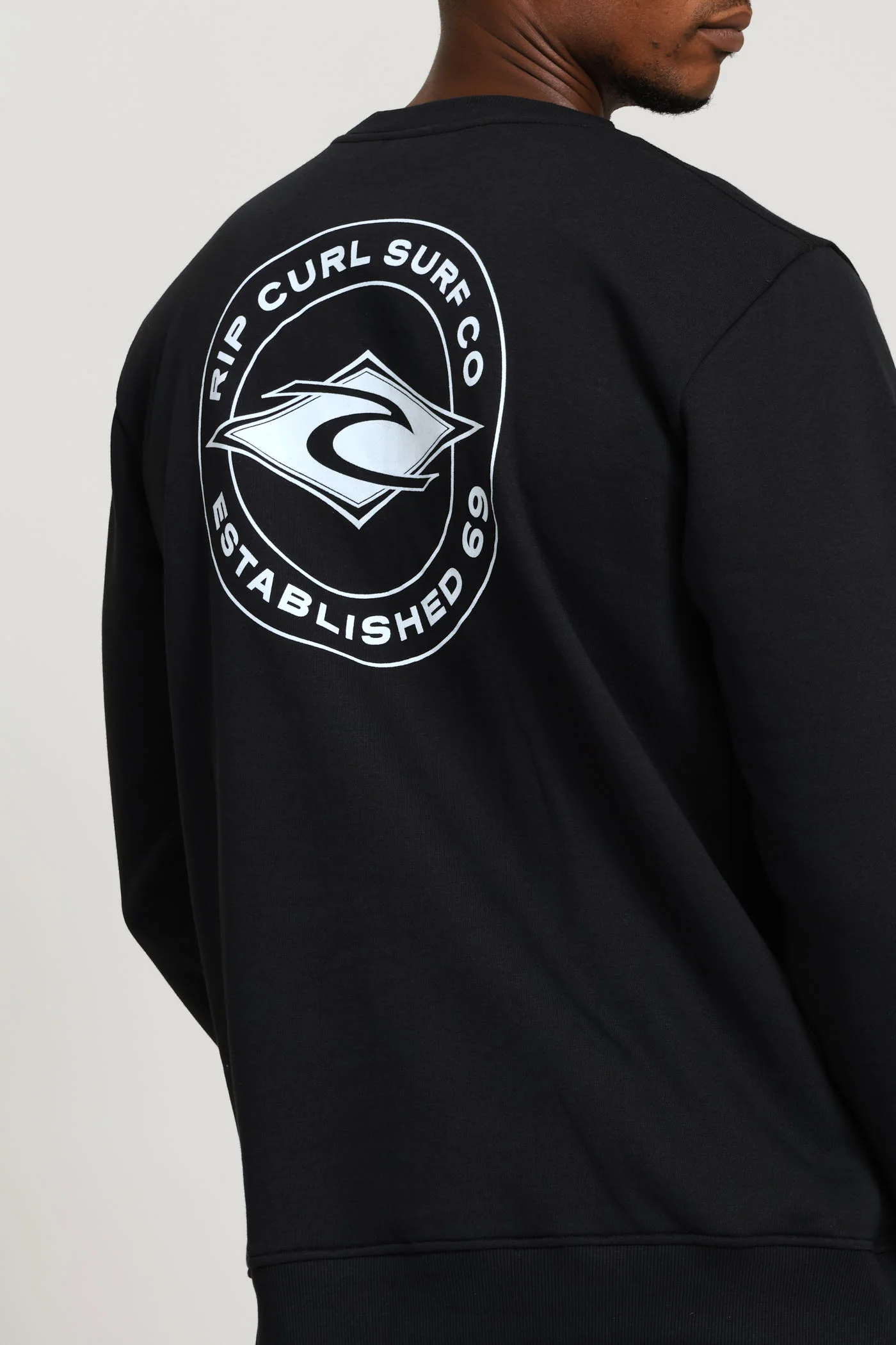 Stapler Crew Top - Black - Image 4