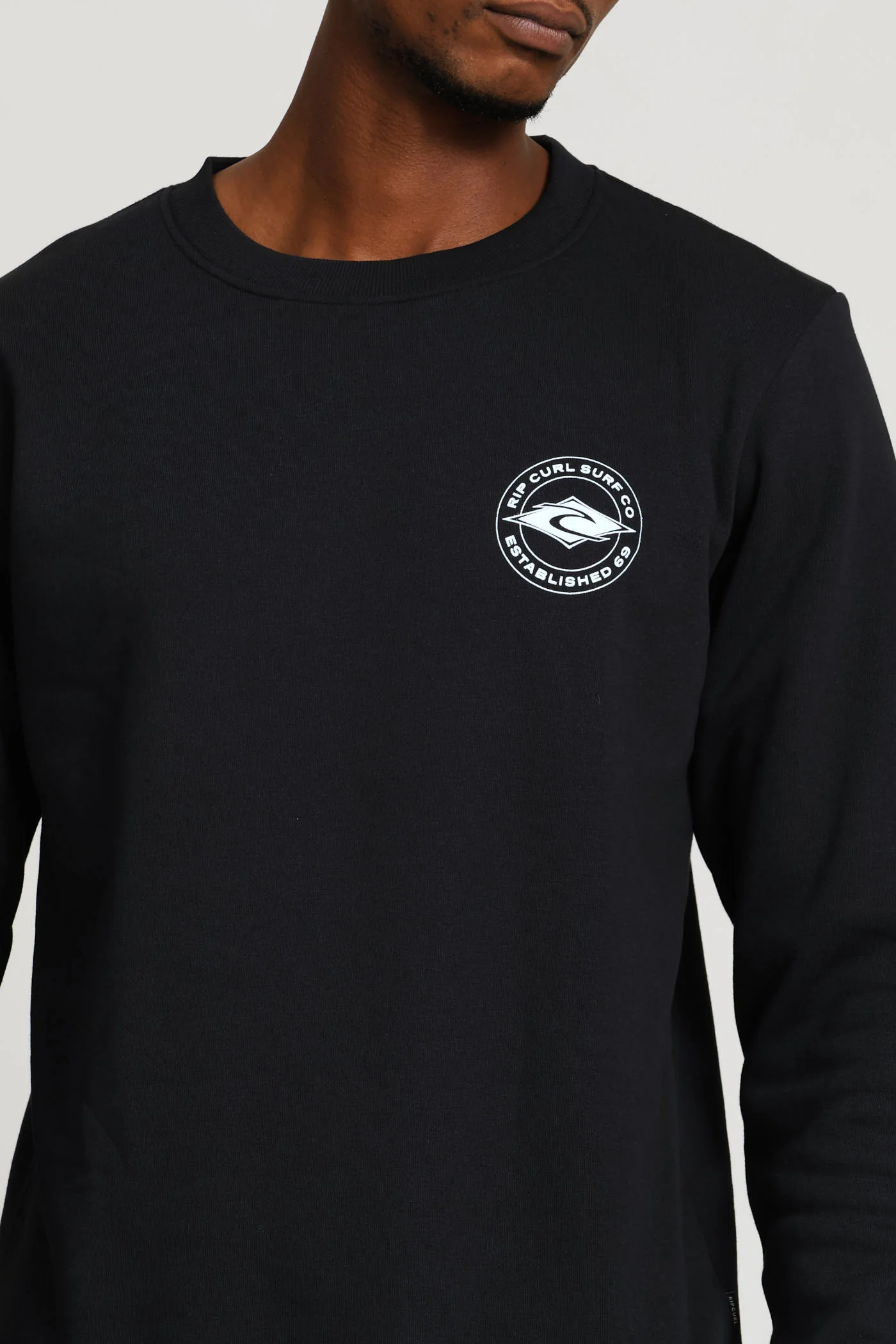 Stapler Crew Top - Black - Image 5
