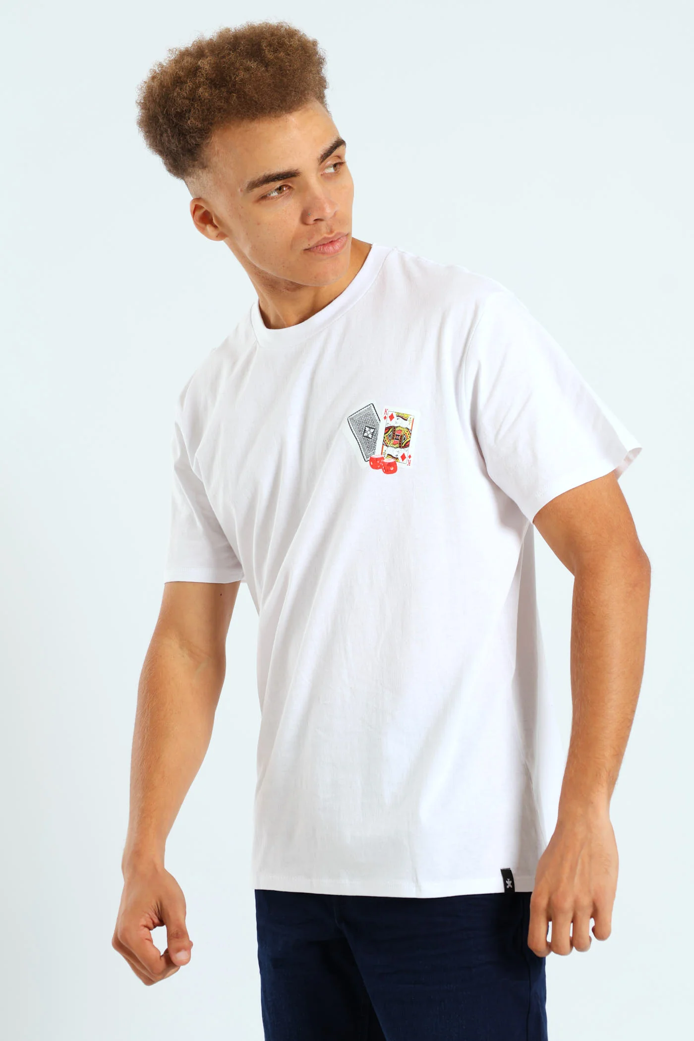 Statue Print Tee - White - Image 3