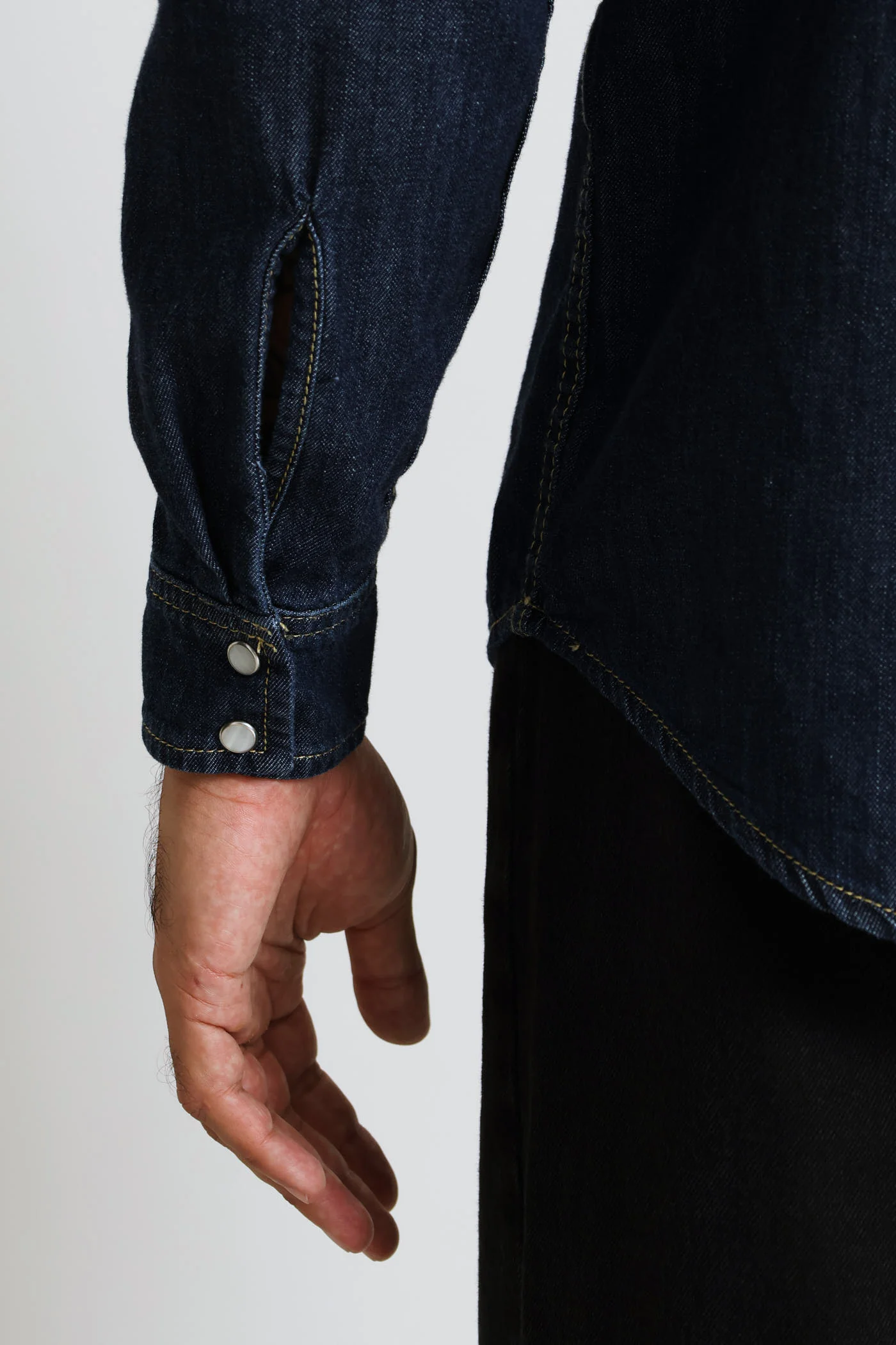 Std Za Classic Western Shirt - Indigo - Image 6