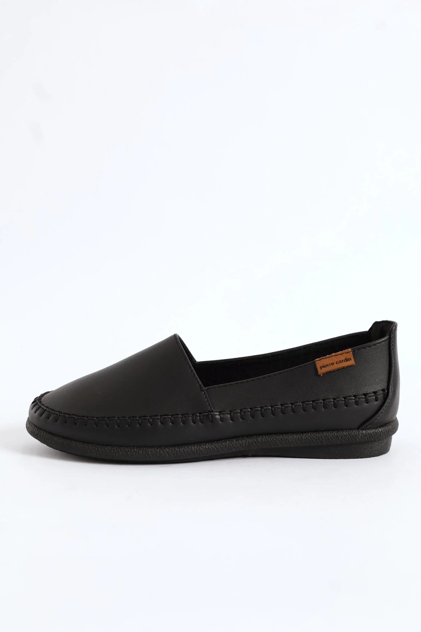 Stitched Detail Loafer - Black - Image 2